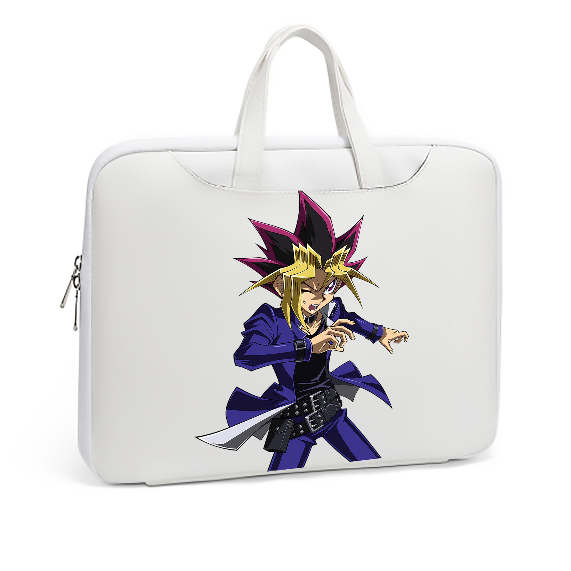 （画像用） 遊☆戯☆王 Yu-Gi-Oh! レザーラップトップバッグ　ノートパソコンケース