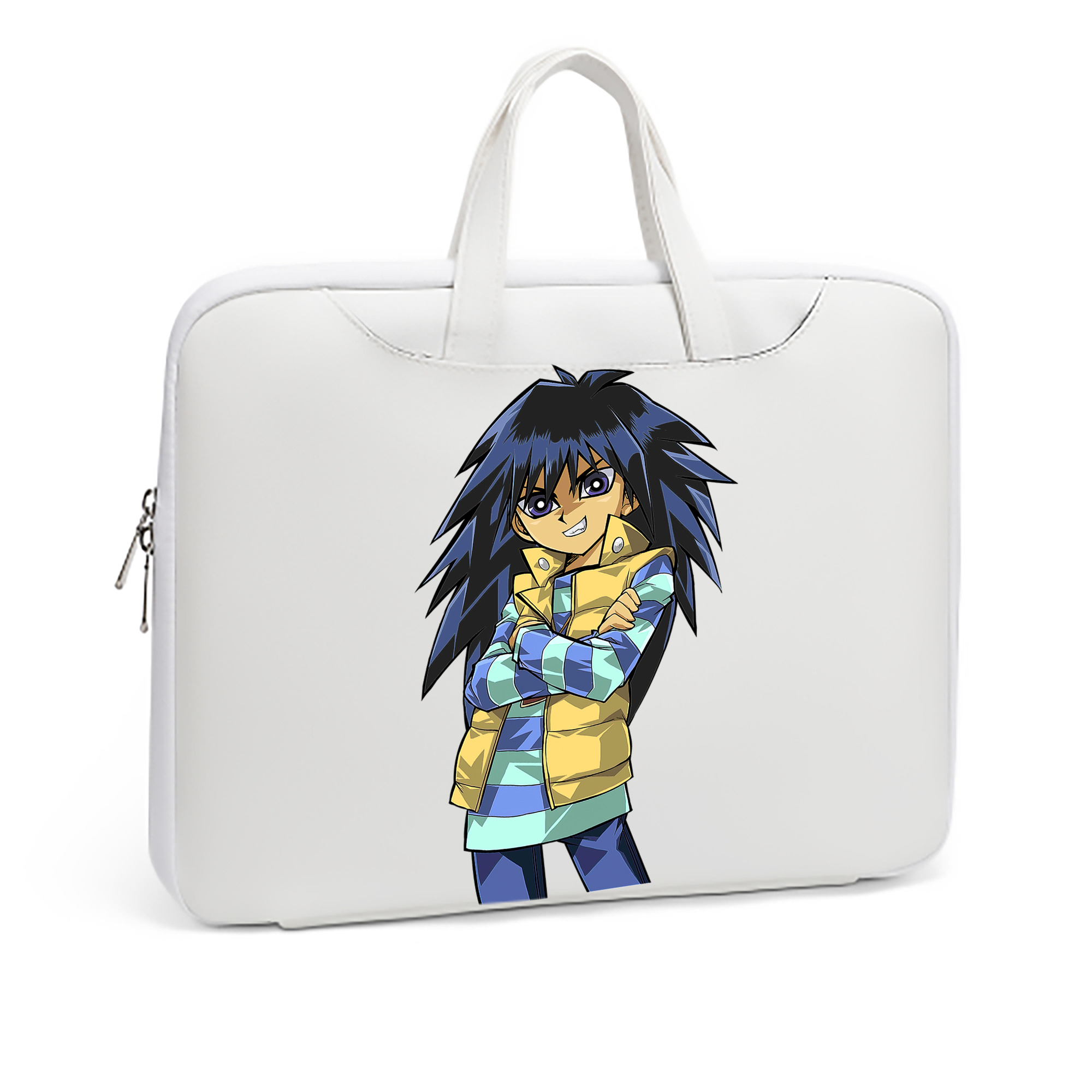 （画像用） 遊☆戯☆王 Yu-Gi-Oh! レザーラップトップバッグ　ノートパソコンケース