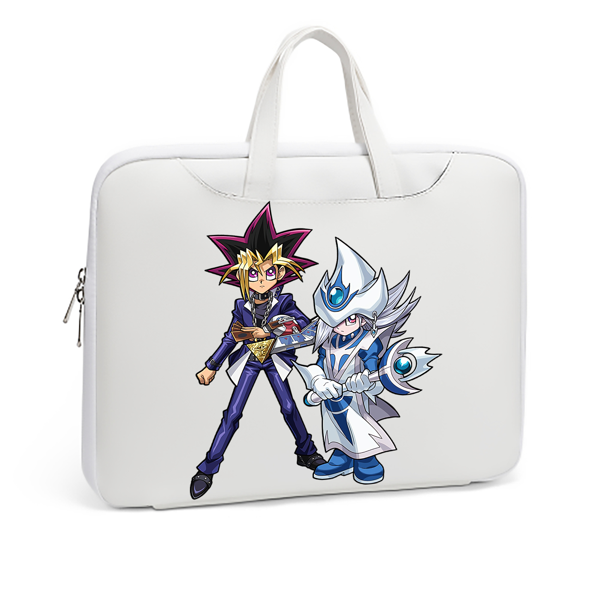 （画像用） 遊☆戯☆王 Yu-Gi-Oh! レザーラップトップバッグ　ノートパソコンケース