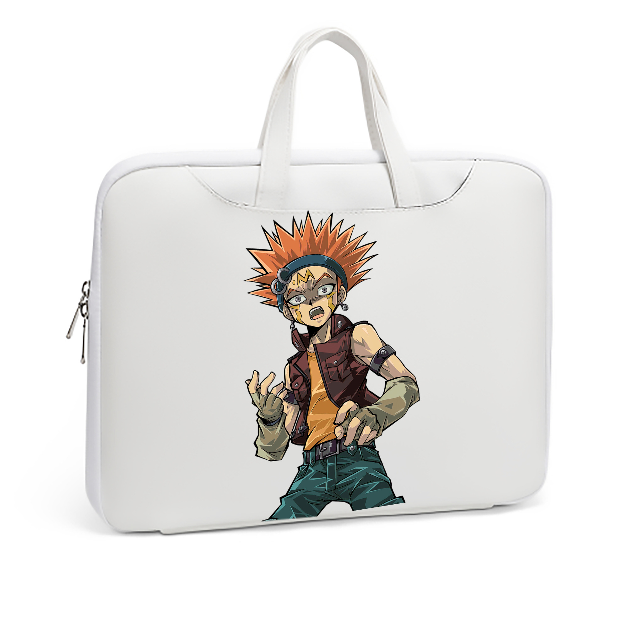 （画像用） 遊☆戯☆王 Yu-Gi-Oh! レザーラップトップバッグ　ノートパソコンケース