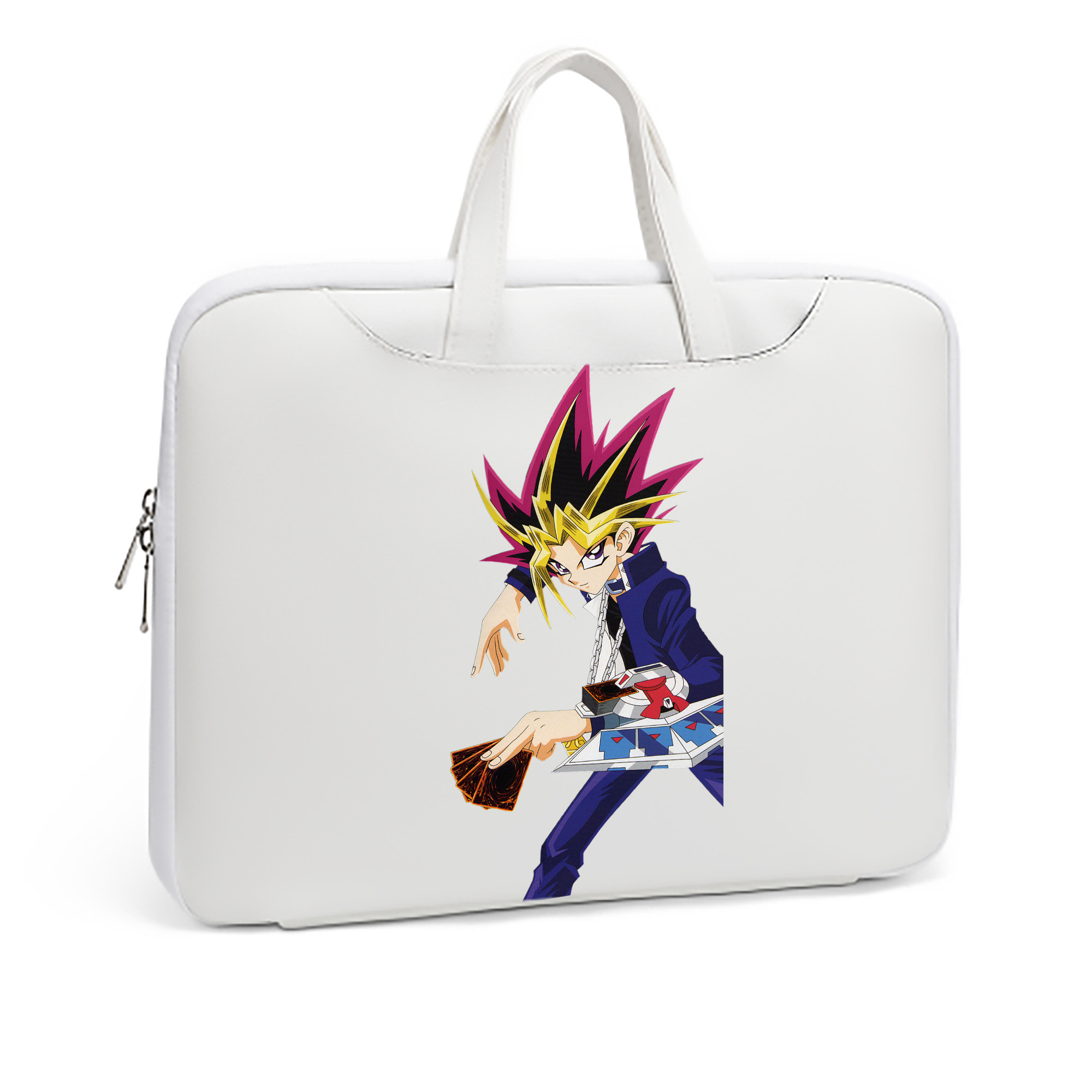（画像用） 遊☆戯☆王 Yu-Gi-Oh! レザーラップトップバッグ　ノートパソコンケース