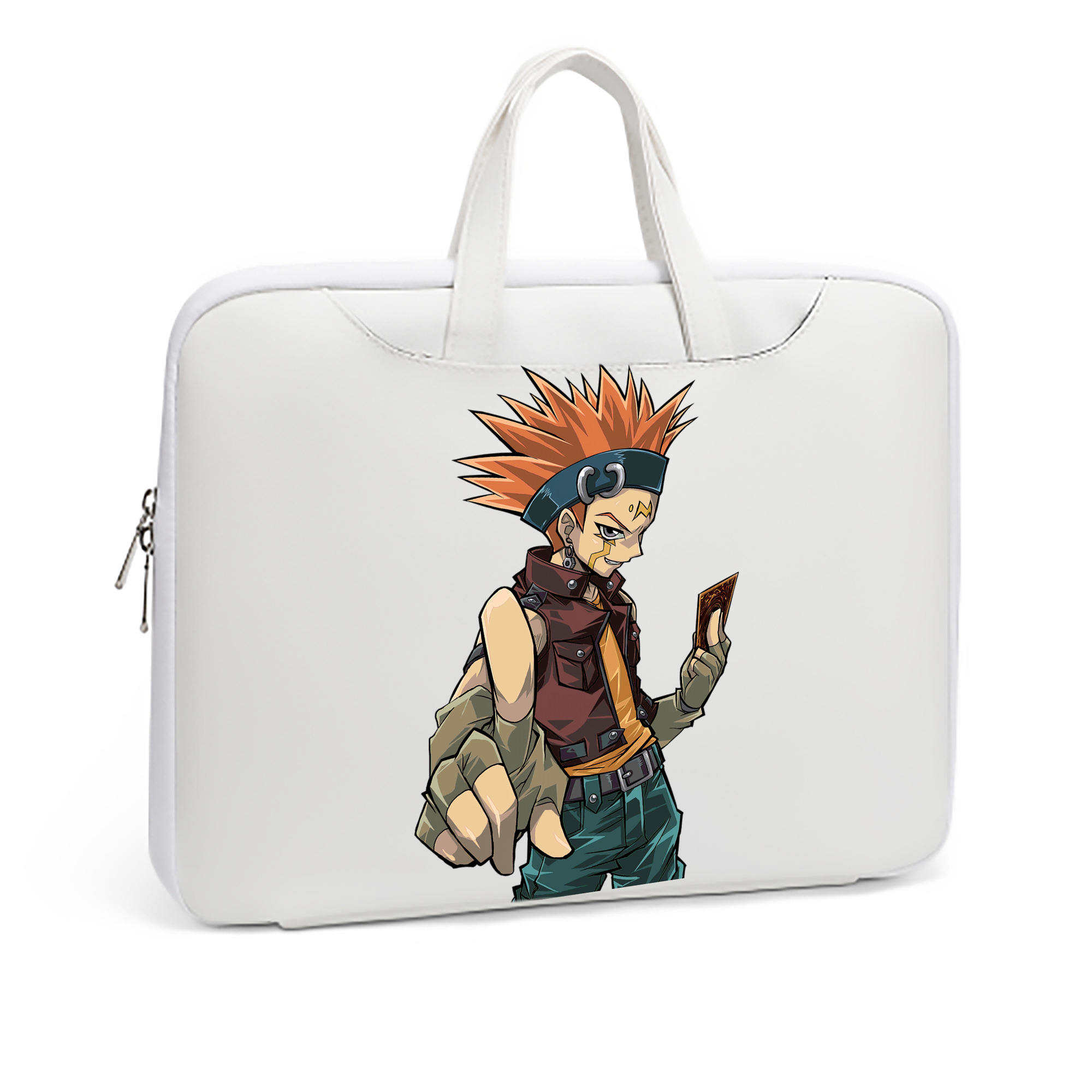 （画像用） 遊☆戯☆王 Yu-Gi-Oh! レザーラップトップバッグ　ノートパソコンケース