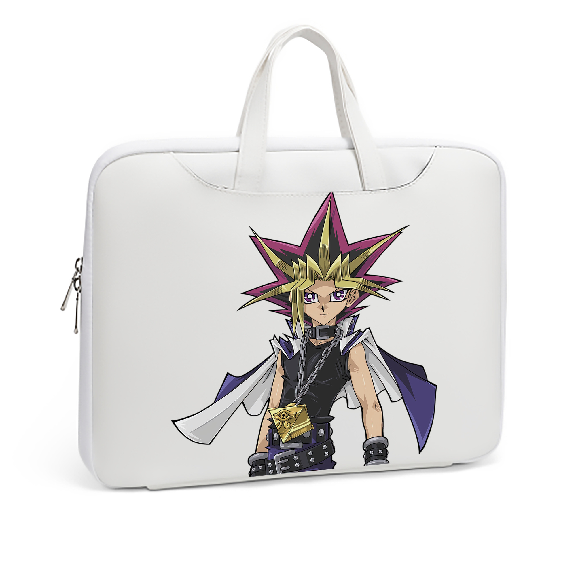 （画像用） 遊☆戯☆王 Yu-Gi-Oh! レザーラップトップバッグ　ノートパソコンケース