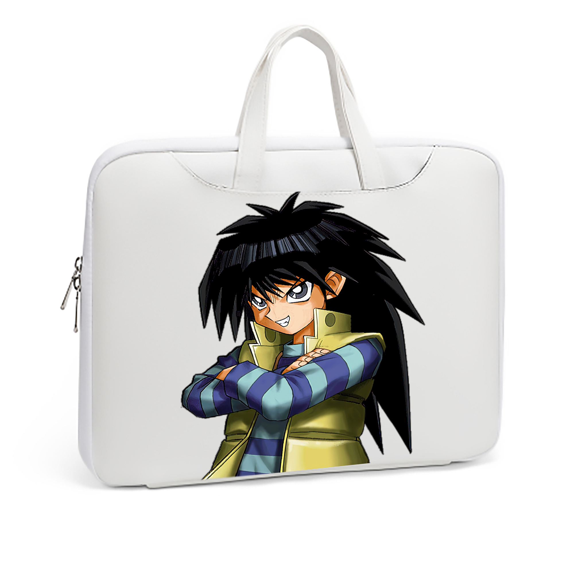 （画像用） 遊☆戯☆王 Yu-Gi-Oh! レザーラップトップバッグ　ノートパソコンケース