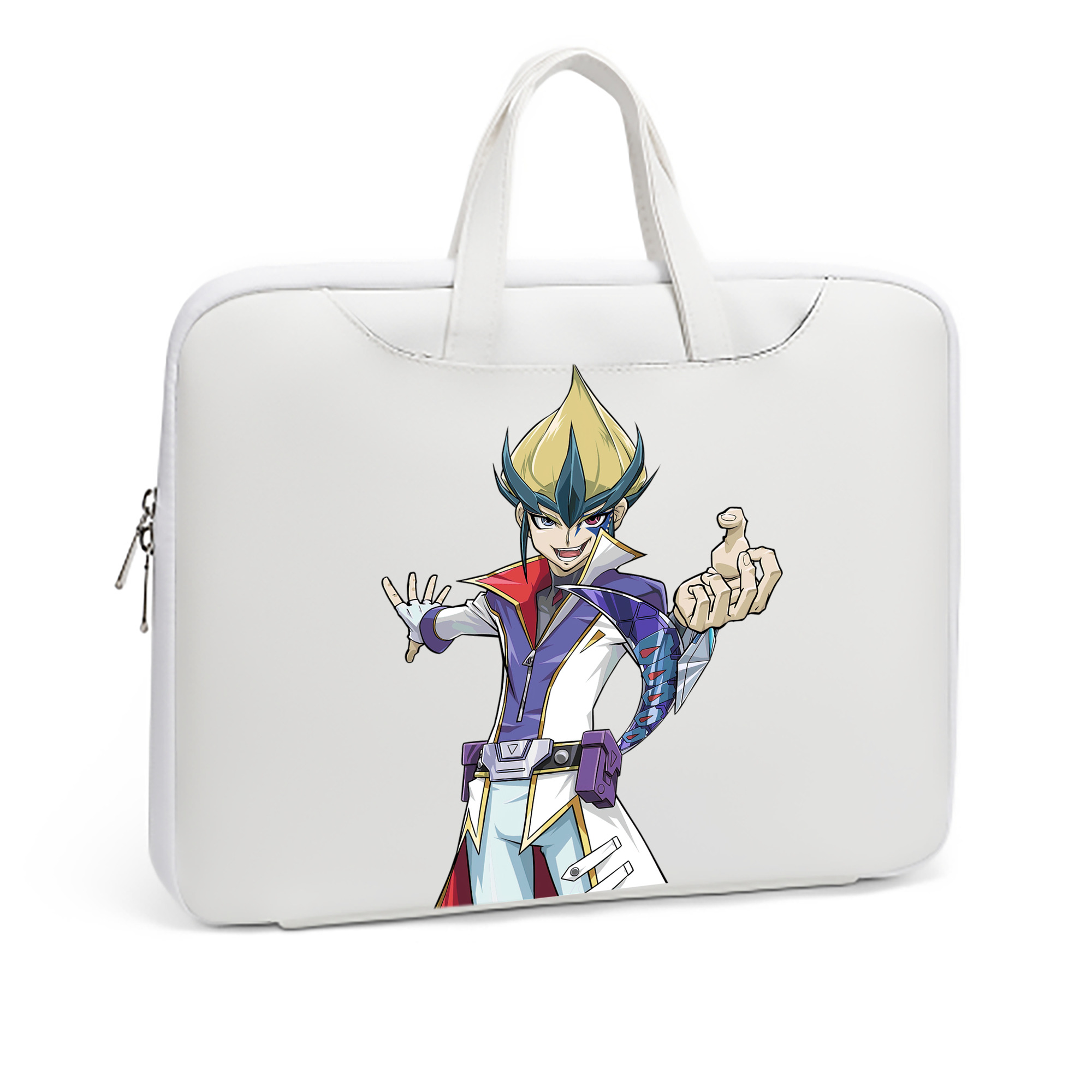（画像用） 遊☆戯☆王 Yu-Gi-Oh! レザーラップトップバッグ　ノートパソコンケース