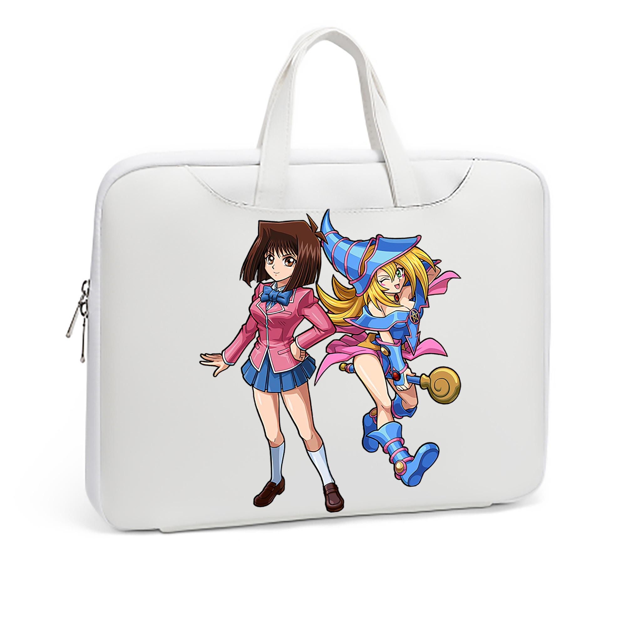 （画像用） 遊☆戯☆王 Yu-Gi-Oh! レザーラップトップバッグ　ノートパソコンケース