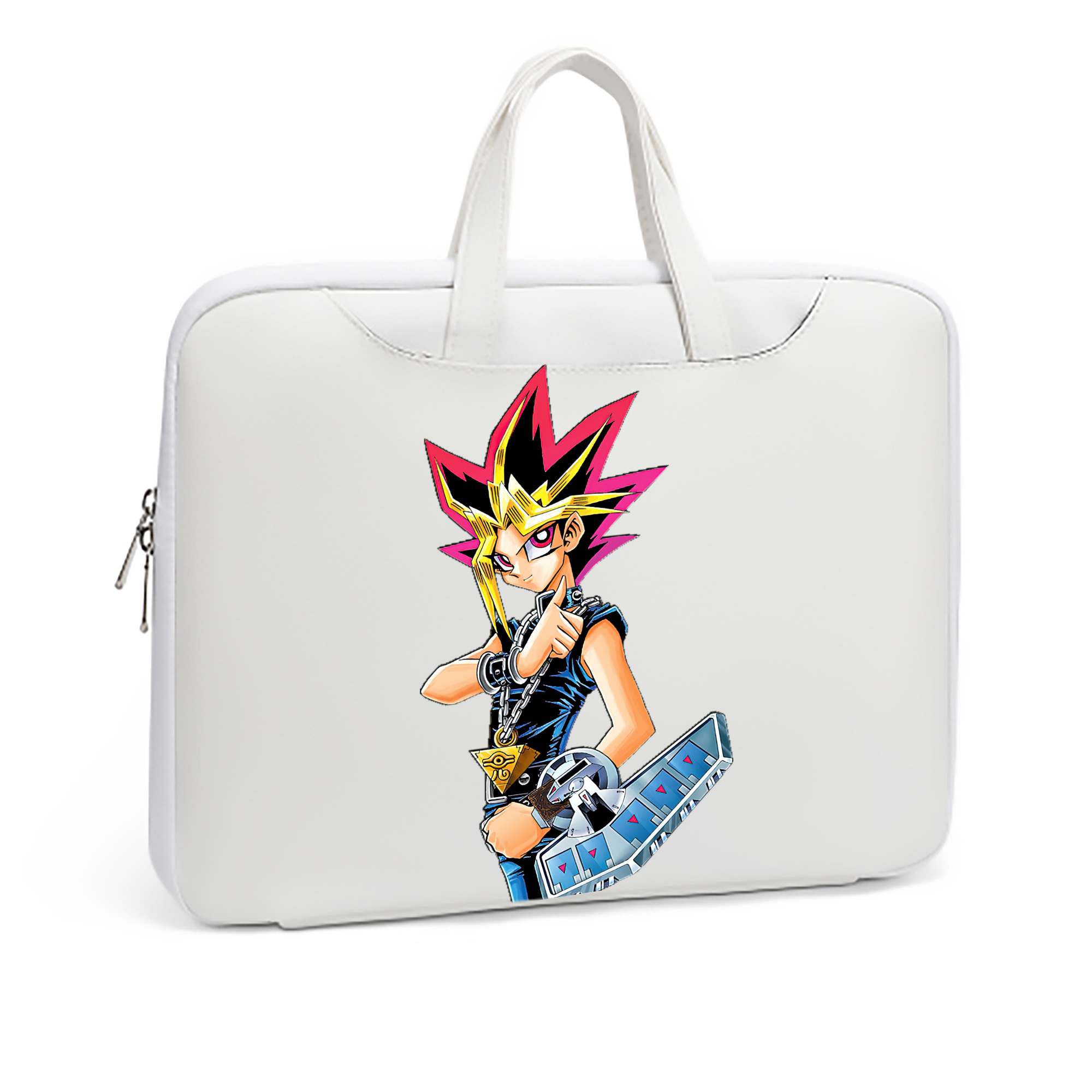 （画像用） 遊☆戯☆王 Yu-Gi-Oh! レザーラップトップバッグ　ノートパソコンケース