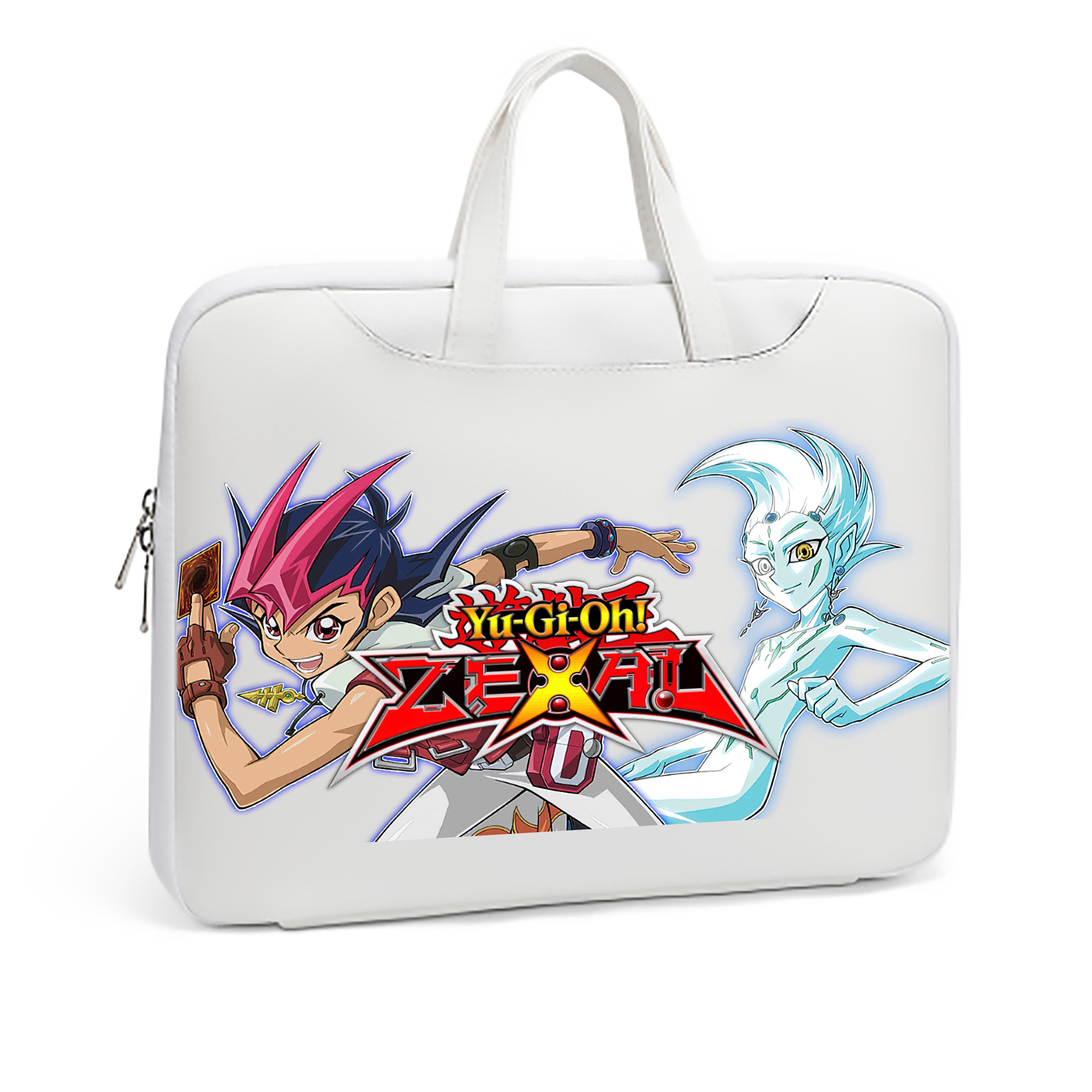 （画像用） 遊☆戯☆王 Yu-Gi-Oh! レザーラップトップバッグ　ノートパソコンケース