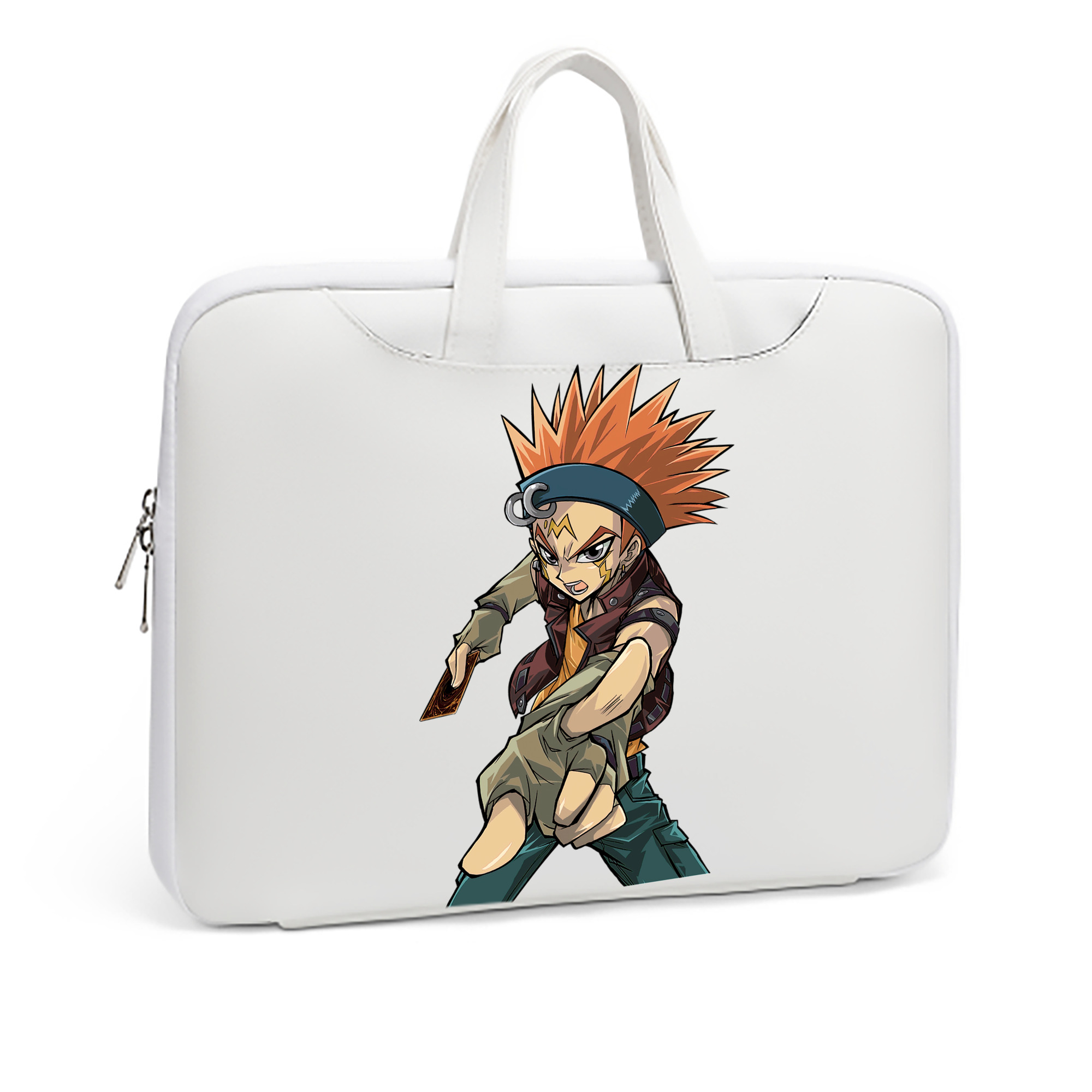 （画像用） 遊☆戯☆王 Yu-Gi-Oh! レザーラップトップバッグ　ノートパソコンケース