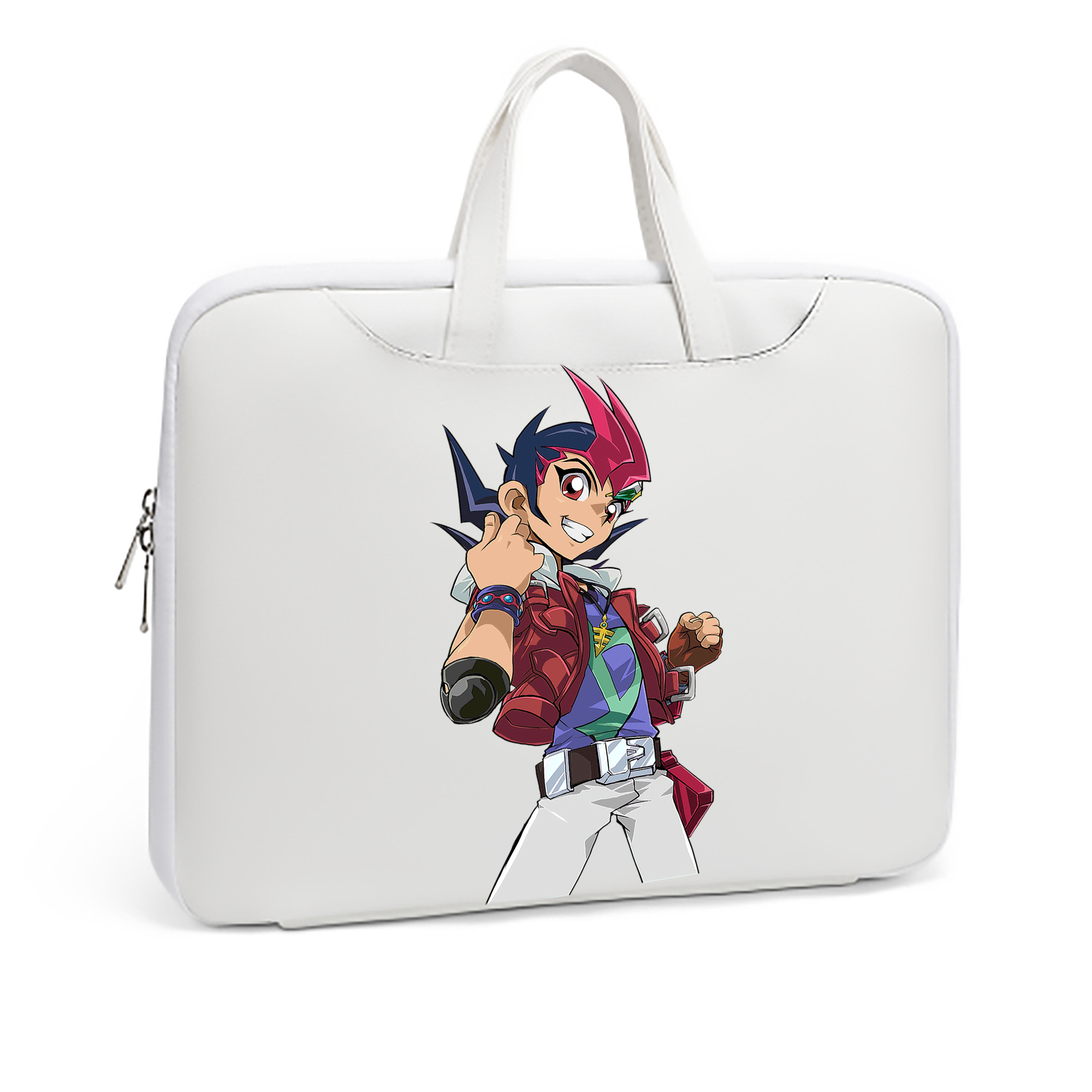 （画像用） 遊☆戯☆王 Yu-Gi-Oh! レザーラップトップバッグ　ノートパソコンケース