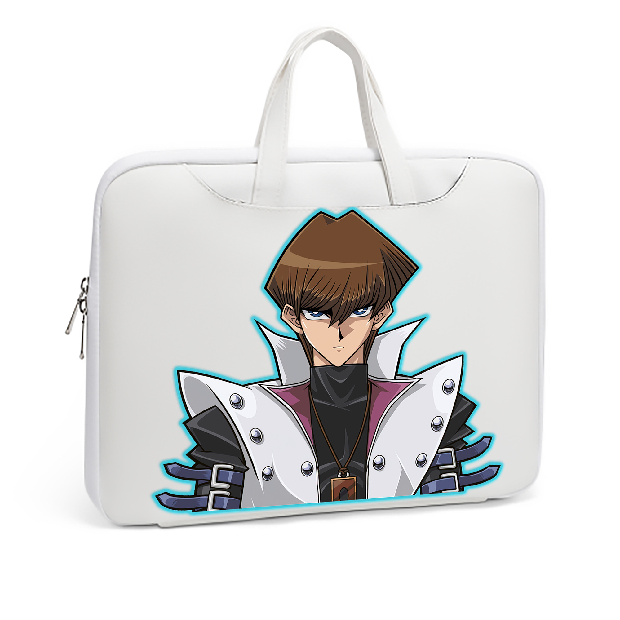 （画像用） 遊☆戯☆王 Yu-Gi-Oh! レザーラップトップバッグ　ノートパソコンケース