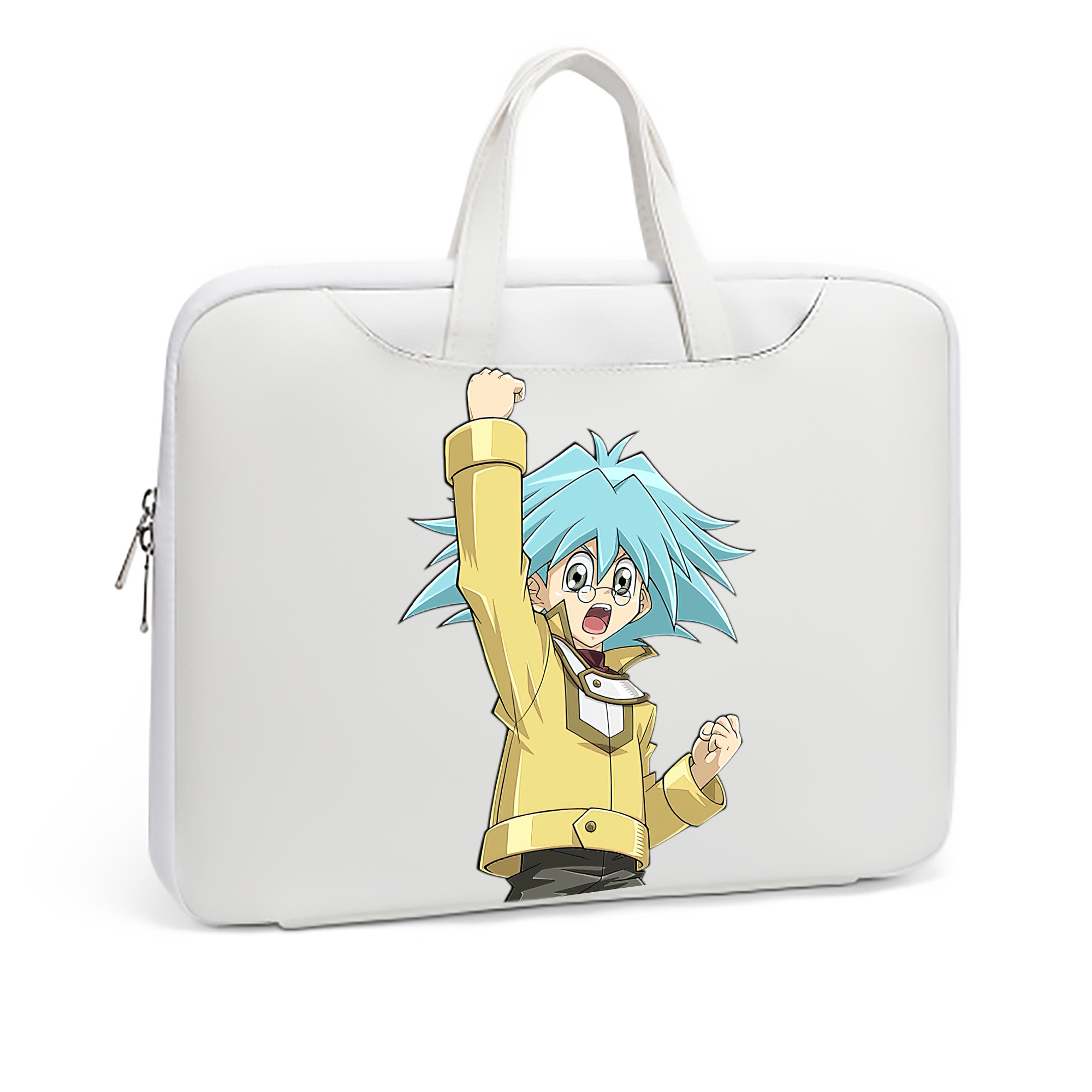 （画像用） 遊☆戯☆王 Yu-Gi-Oh! レザーラップトップバッグ　ノートパソコンケース