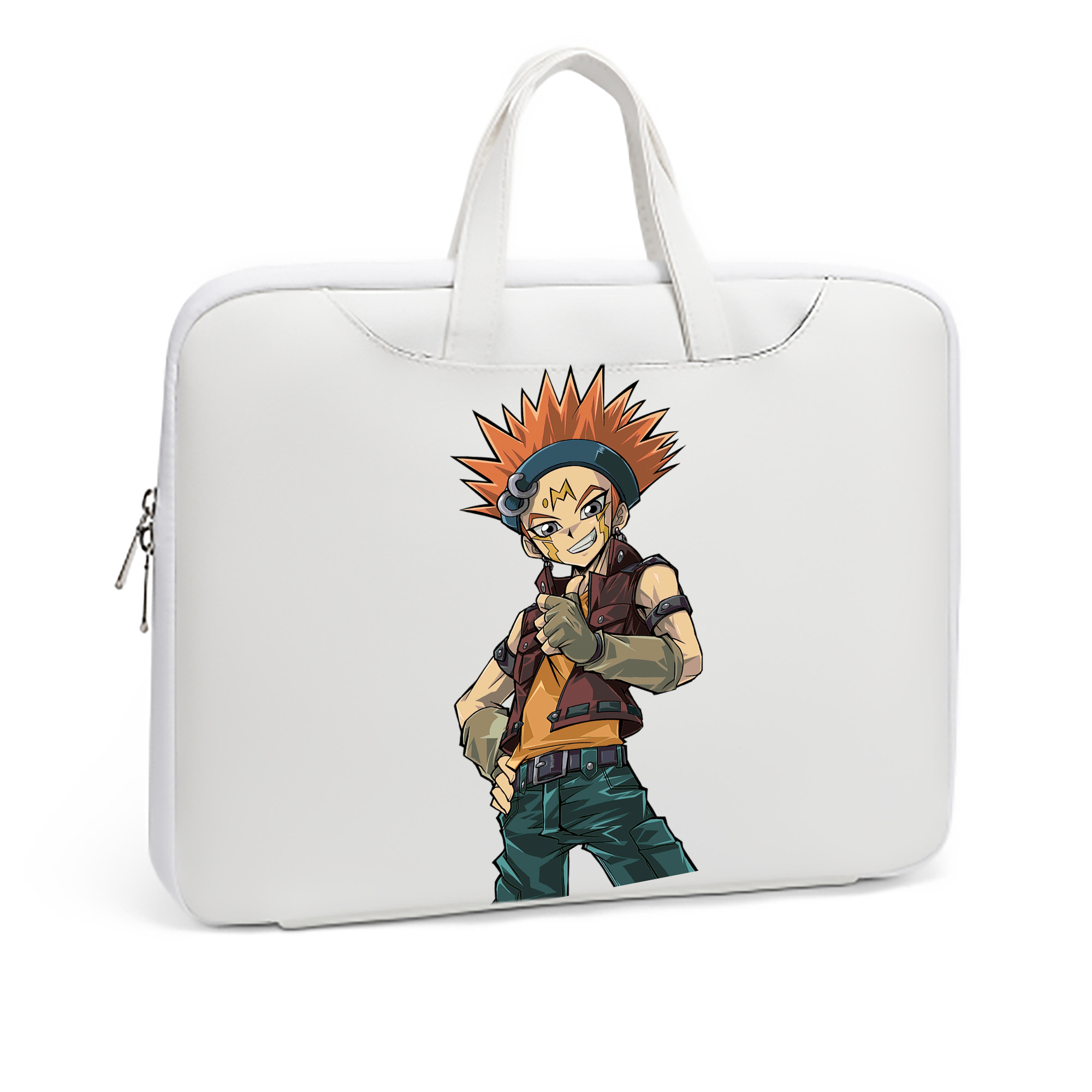 （画像用） 遊☆戯☆王 Yu-Gi-Oh! レザーラップトップバッグ　ノートパソコンケース