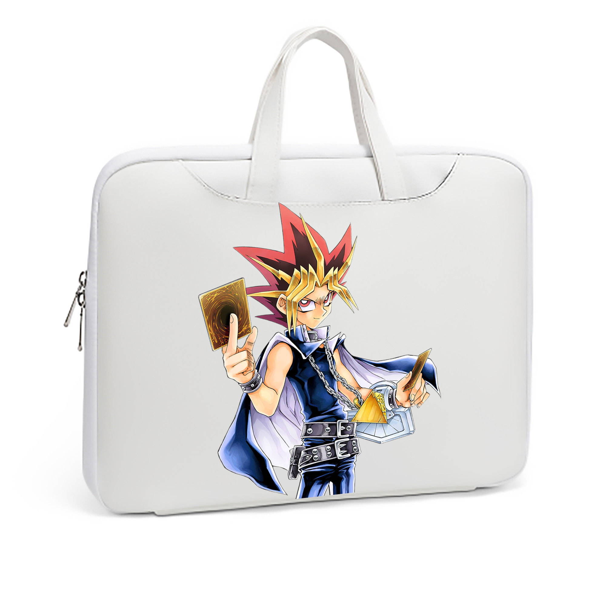 （画像用） 遊☆戯☆王 Yu-Gi-Oh! レザーラップトップバッグ　ノートパソコンケース