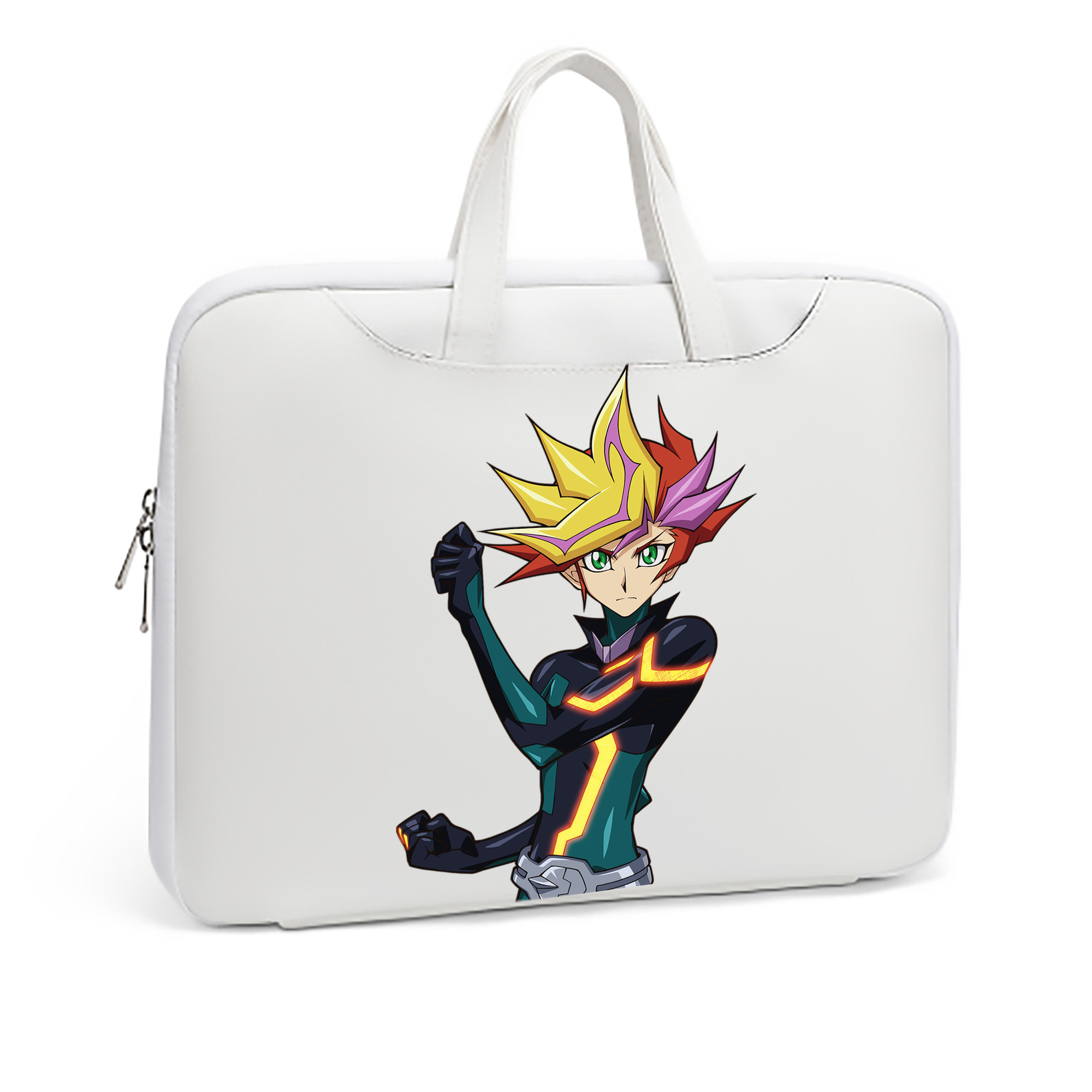（画像用） 遊☆戯☆王 Yu-Gi-Oh! レザーラップトップバッグ　ノートパソコンケース