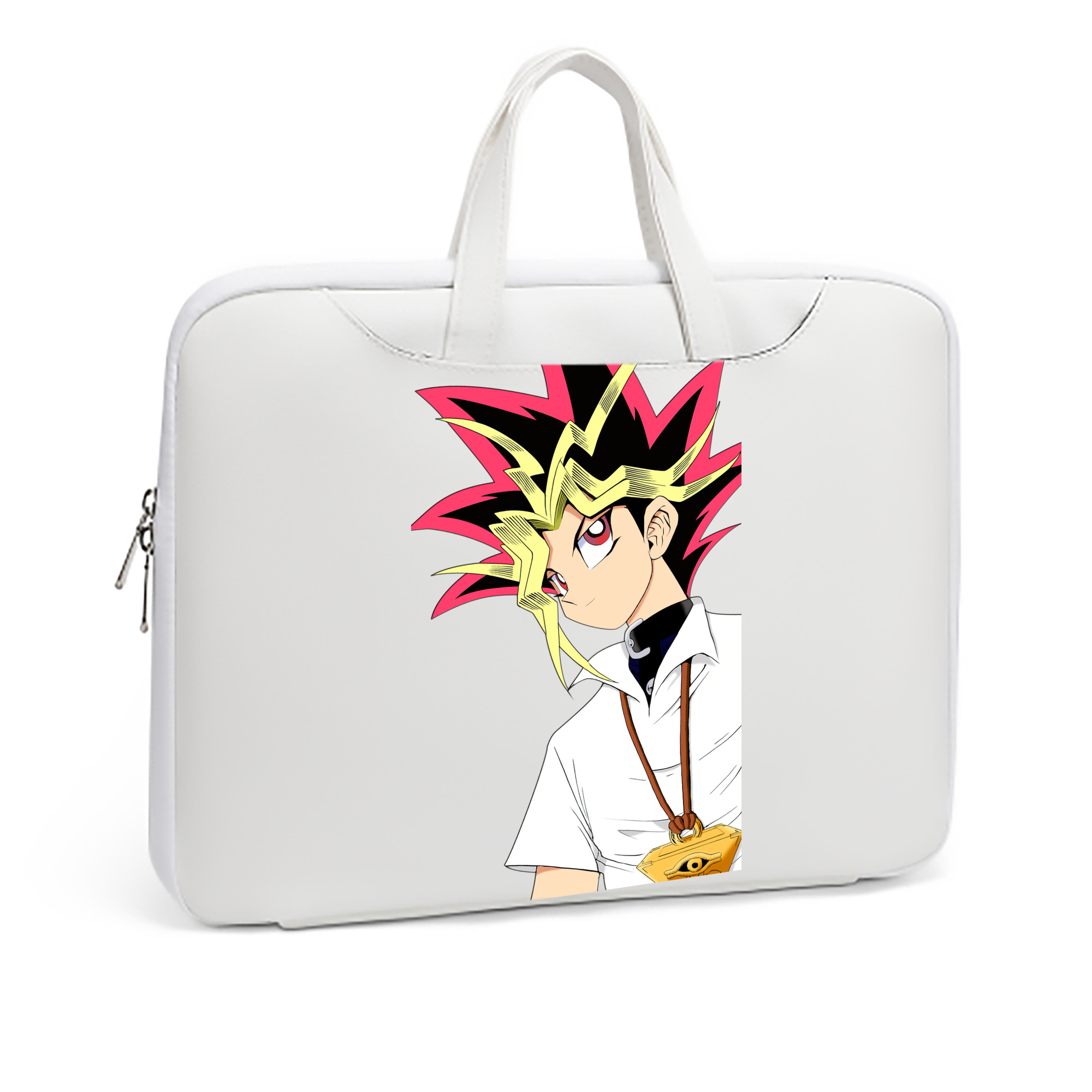 （画像用） 遊☆戯☆王 Yu-Gi-Oh! レザーラップトップバッグ　ノートパソコンケース