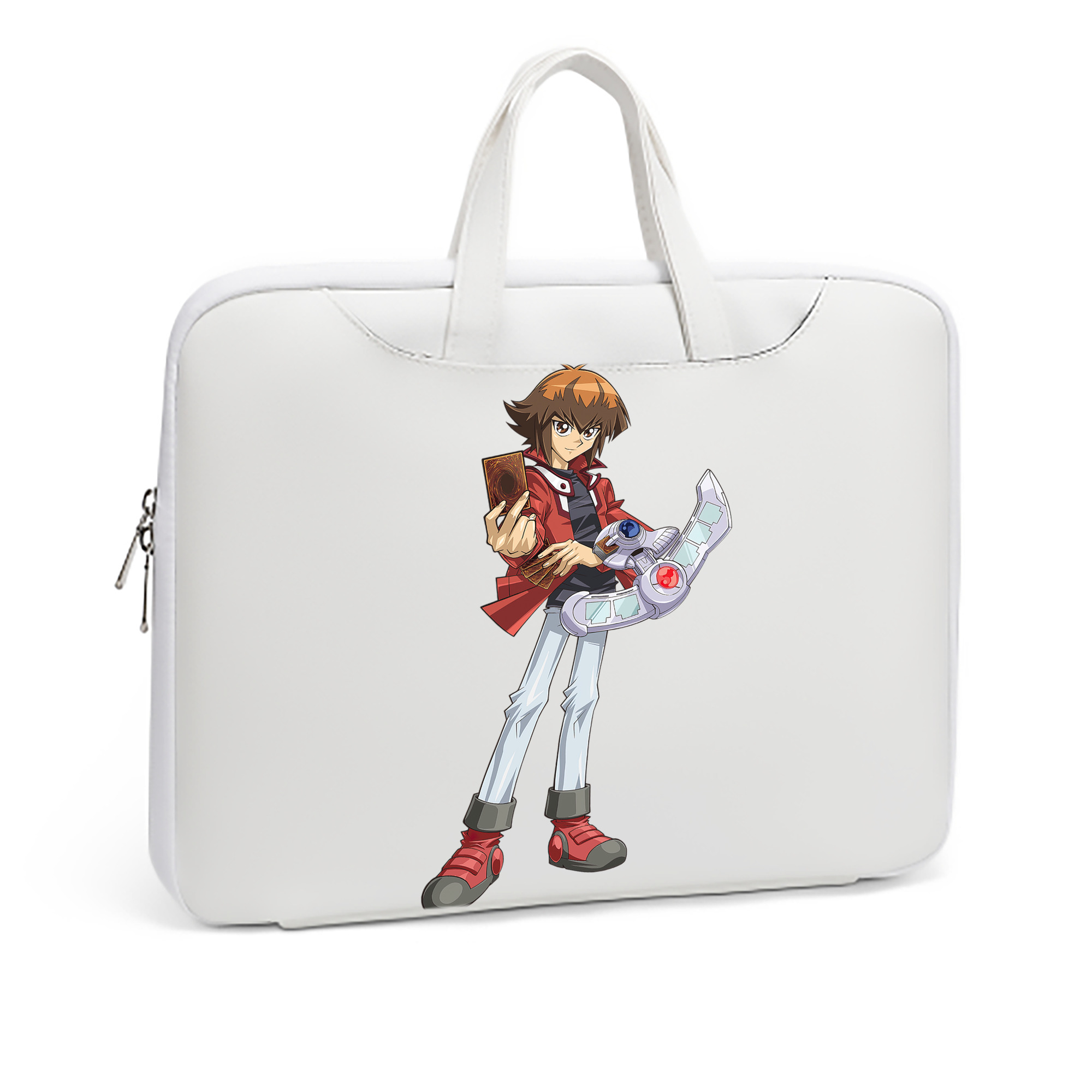 （画像用） 遊☆戯☆王 Yu-Gi-Oh! レザーラップトップバッグ　ノートパソコンケース