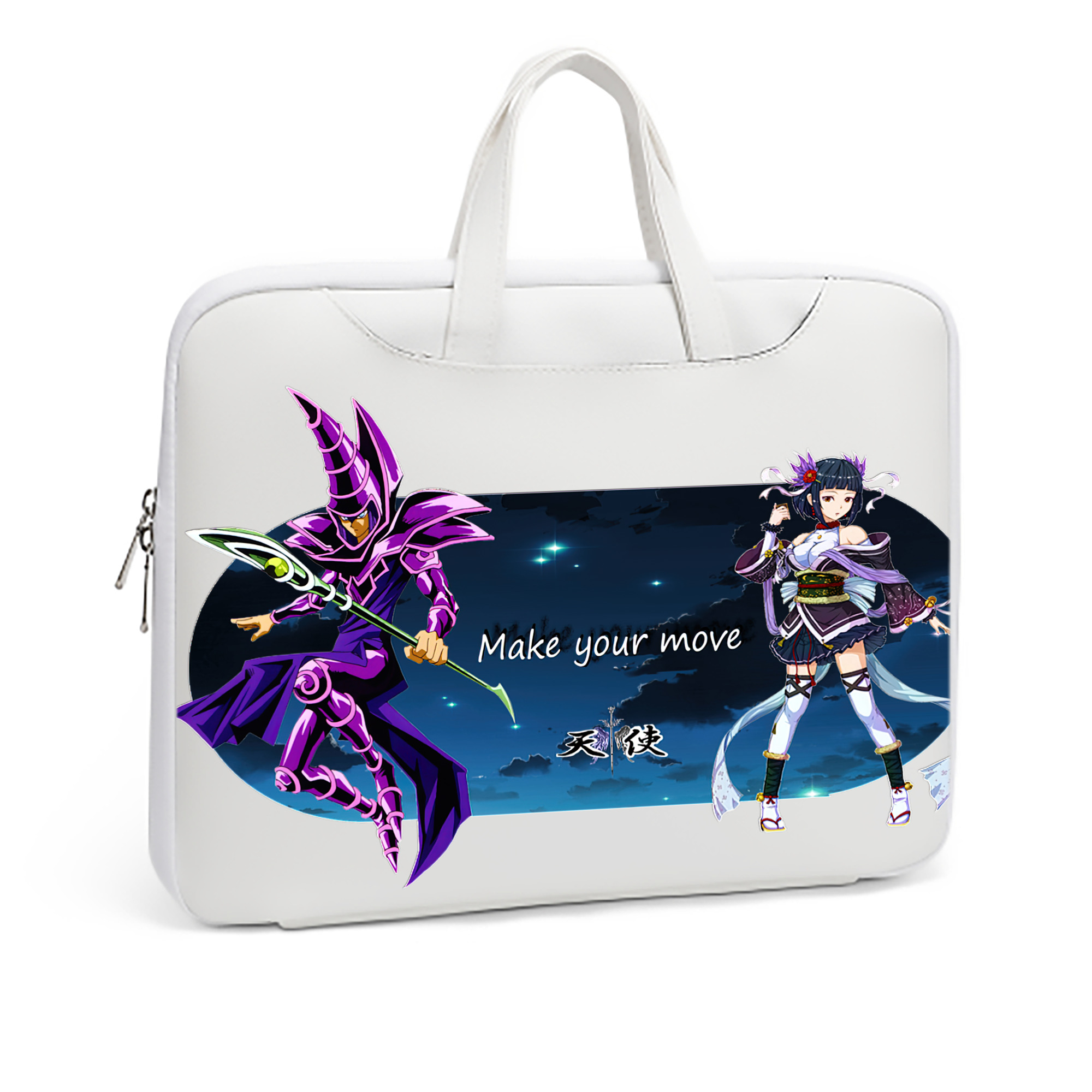 （画像用） 遊☆戯☆王 Yu-Gi-Oh! レザーラップトップバッグ　ノートパソコンケース