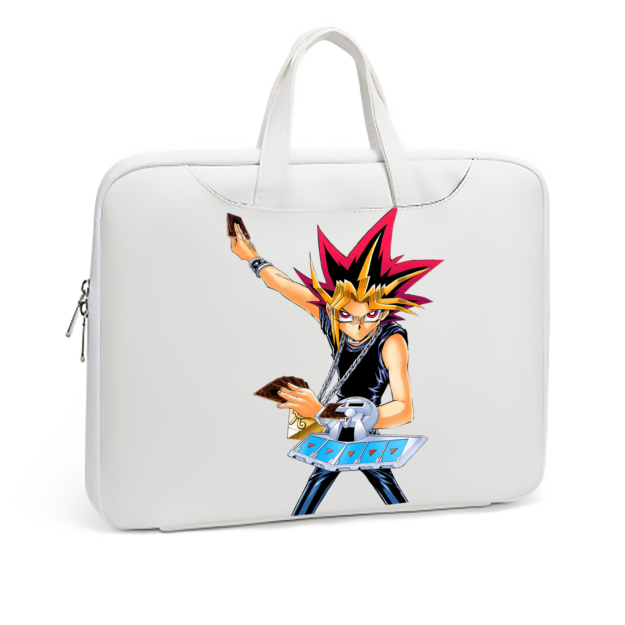 （画像用） 遊☆戯☆王 Yu-Gi-Oh! レザーラップトップバッグ　ノートパソコンケース