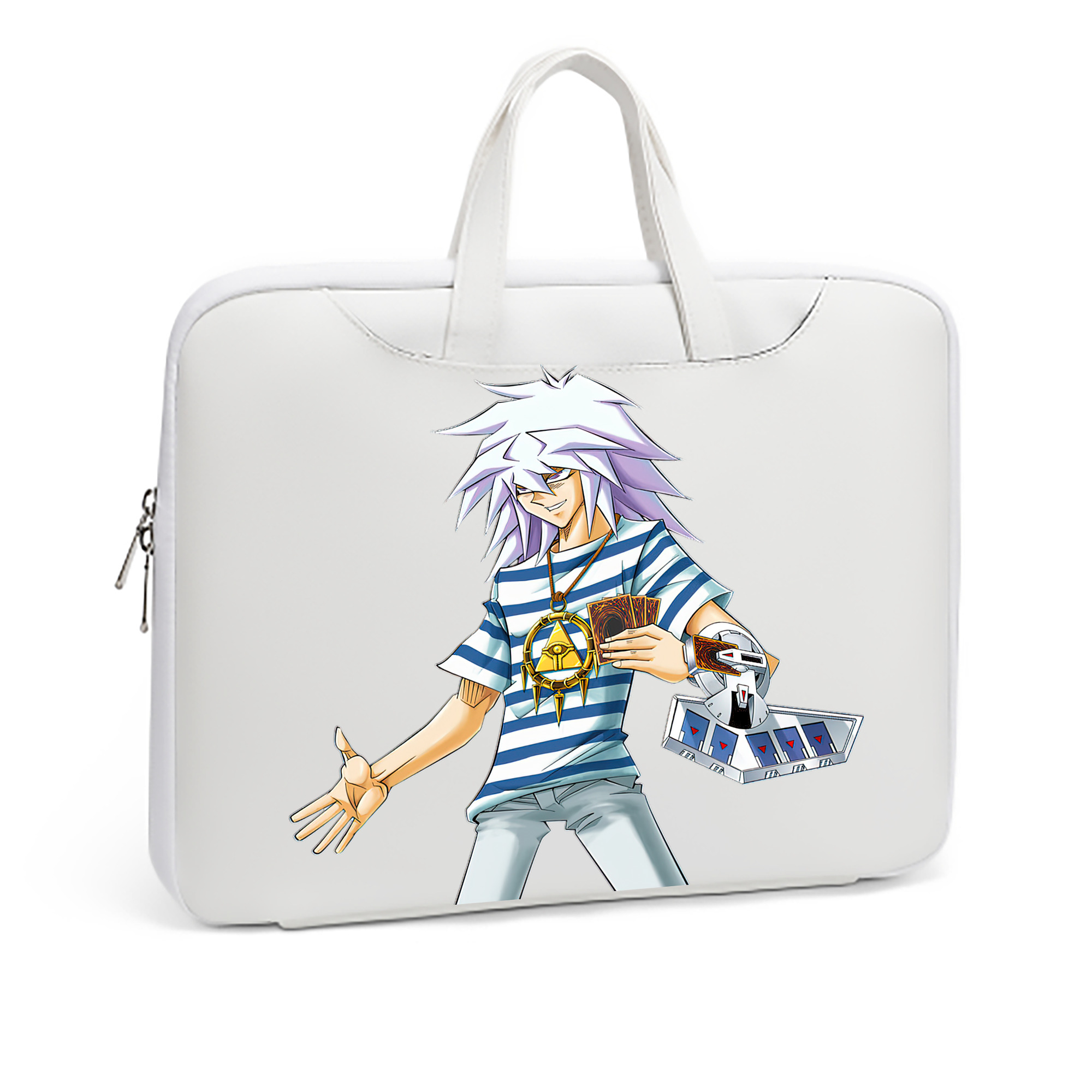 （画像用） 遊☆戯☆王 Yu-Gi-Oh! レザーラップトップバッグ　ノートパソコンケース
