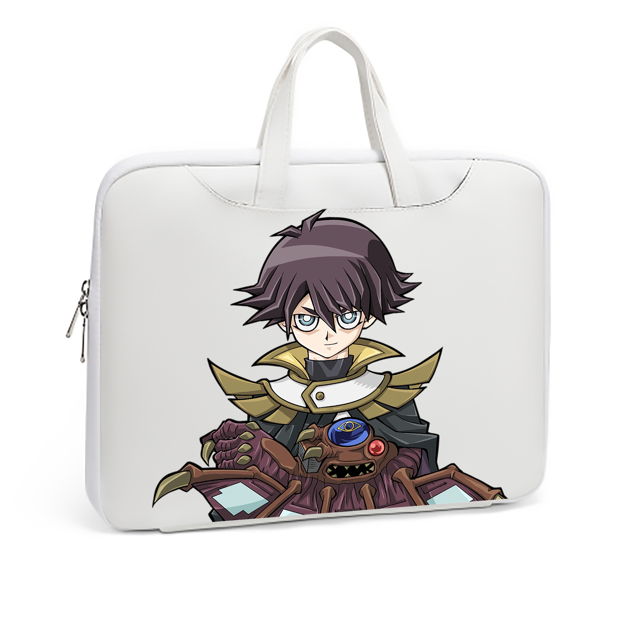 （画像用） 遊☆戯☆王 Yu-Gi-Oh! レザーラップトップバッグ　ノートパソコンケース