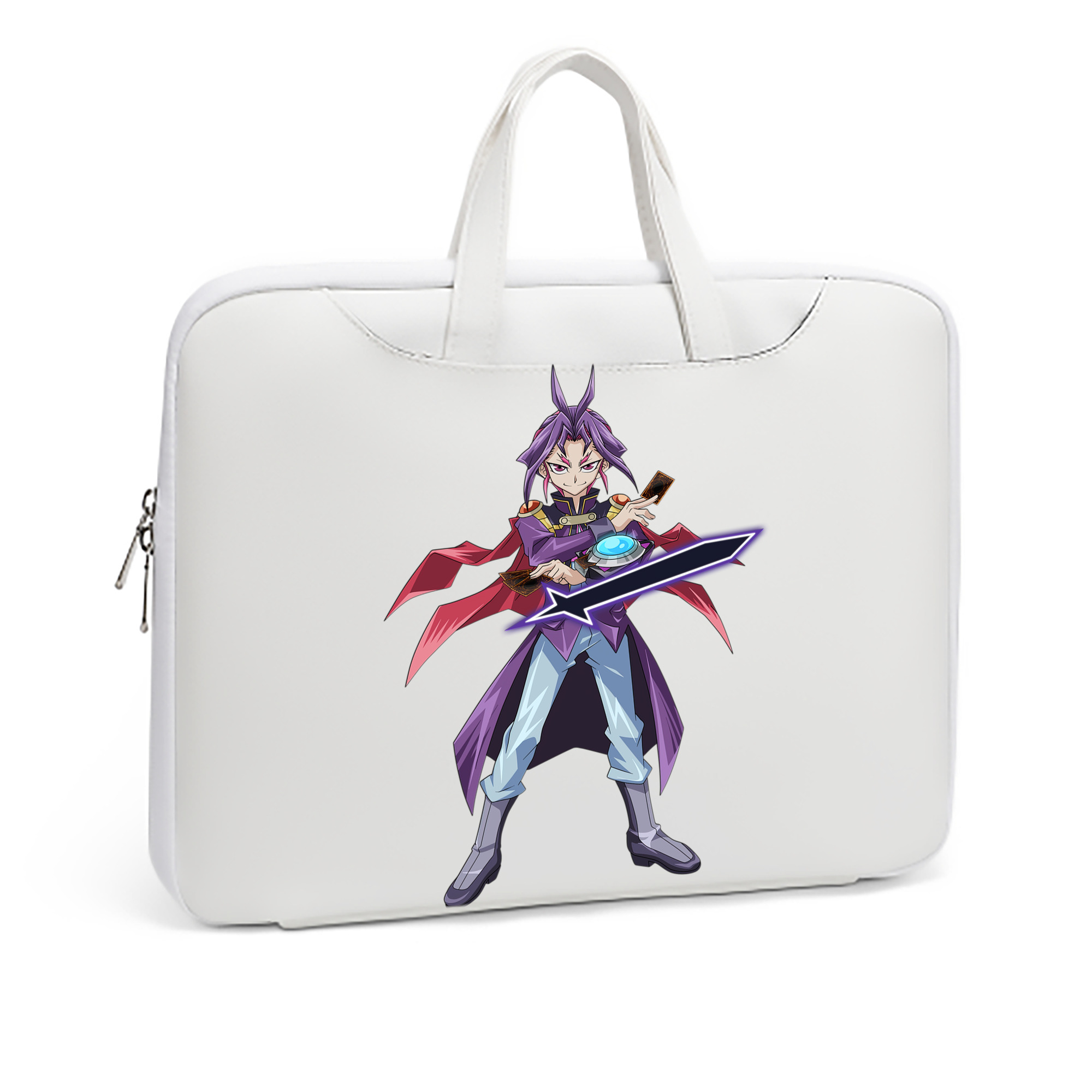 （画像用） 遊☆戯☆王 Yu-Gi-Oh! レザーラップトップバッグ　ノートパソコンケース