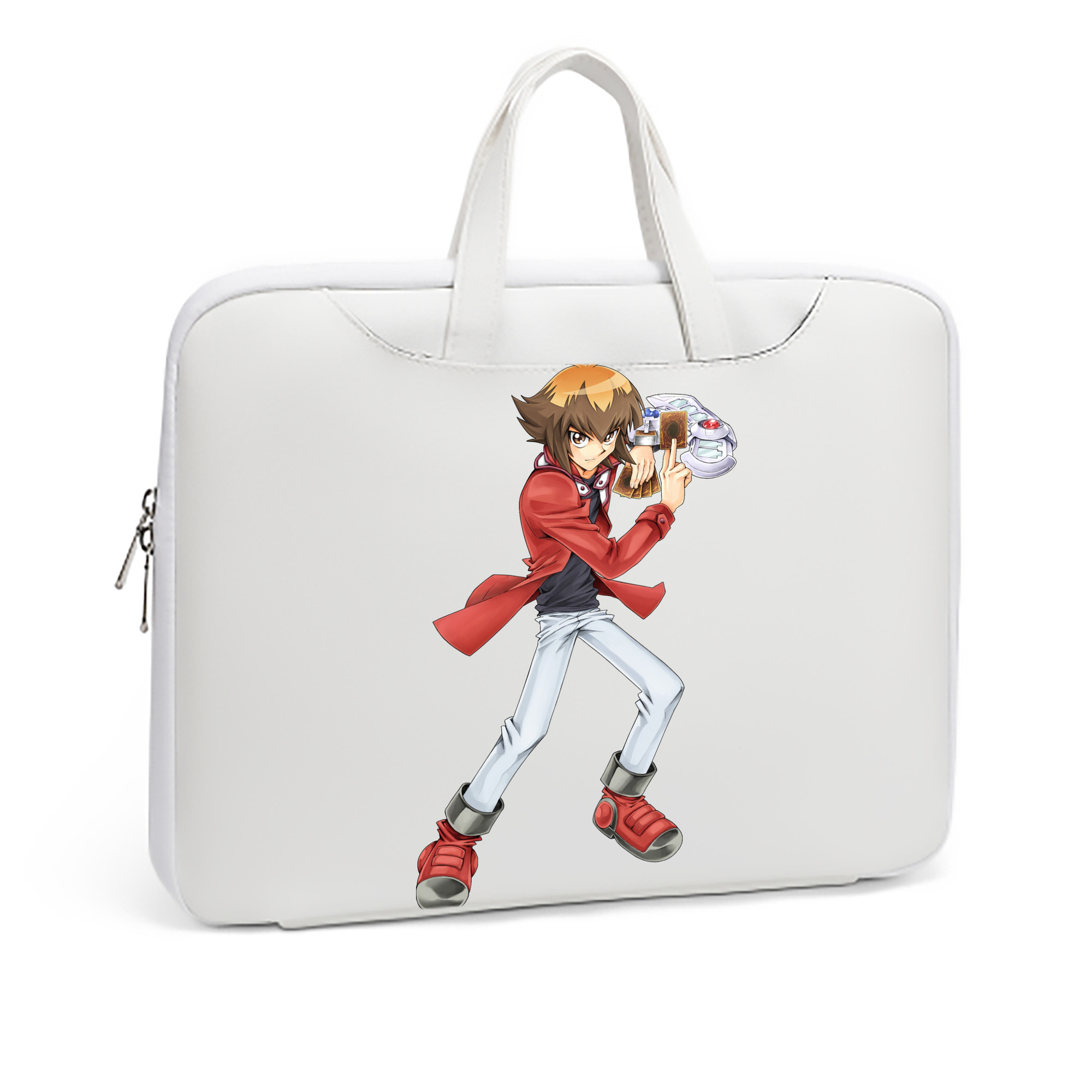 （画像用） 遊☆戯☆王 Yu-Gi-Oh! レザーラップトップバッグ　ノートパソコンケース