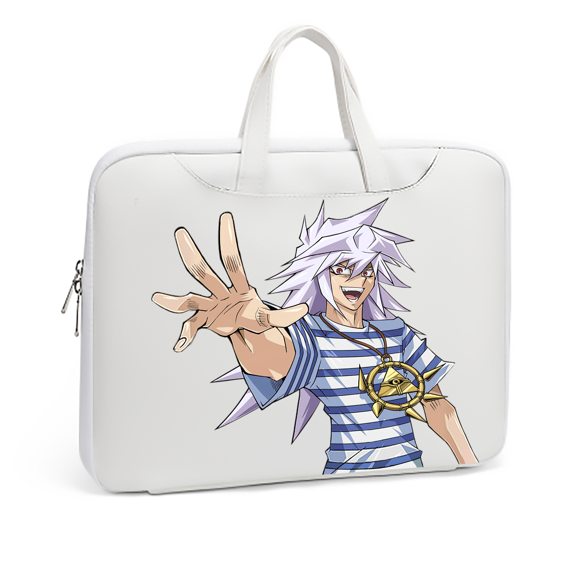 （画像用） 遊☆戯☆王 Yu-Gi-Oh! レザーラップトップバッグ　ノートパソコンケース