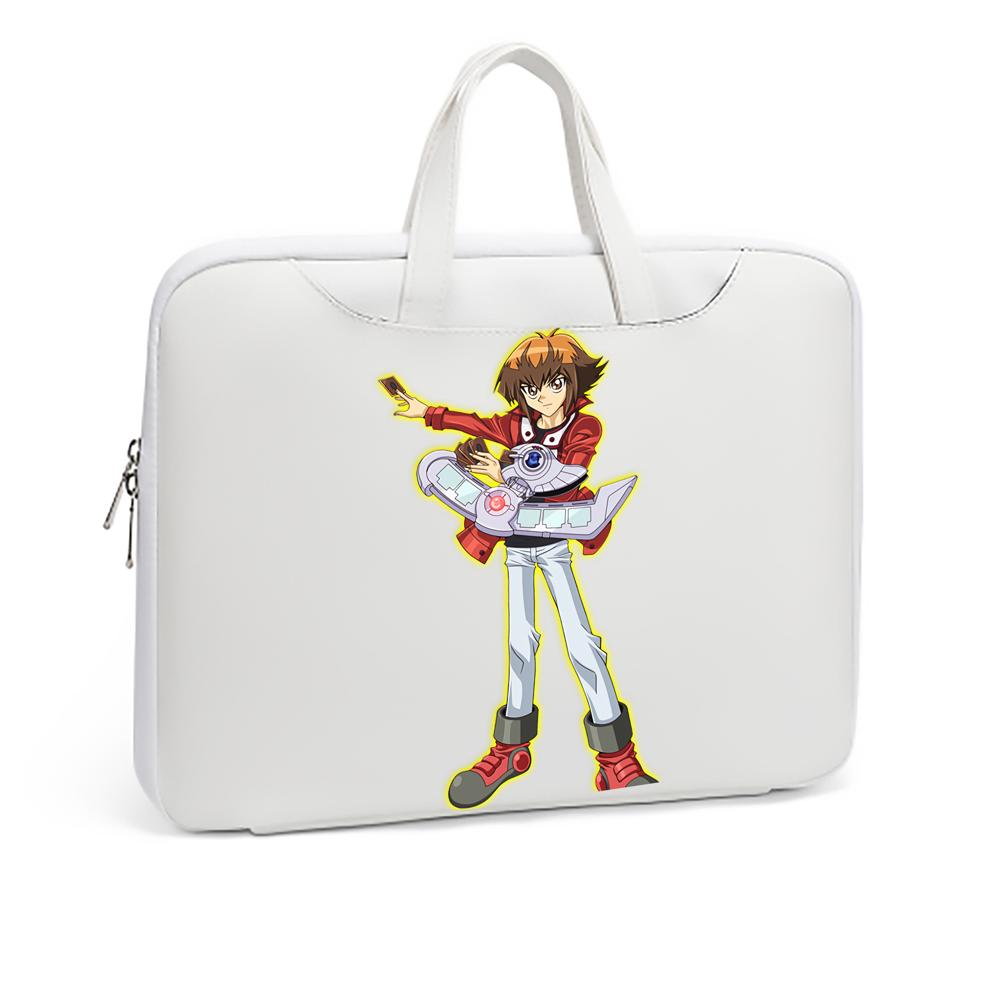 （画像用） 遊☆戯☆王 Yu-Gi-Oh! レザーラップトップバッグ　ノートパソコンケース