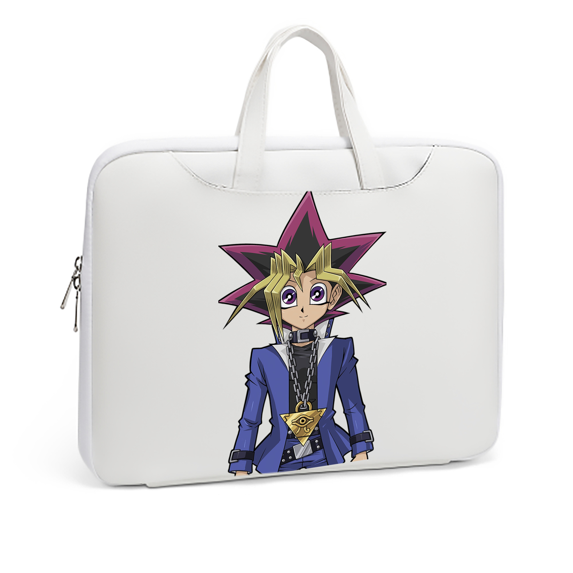 （画像用） 遊☆戯☆王 Yu-Gi-Oh! レザーラップトップバッグ　ノートパソコンケース
