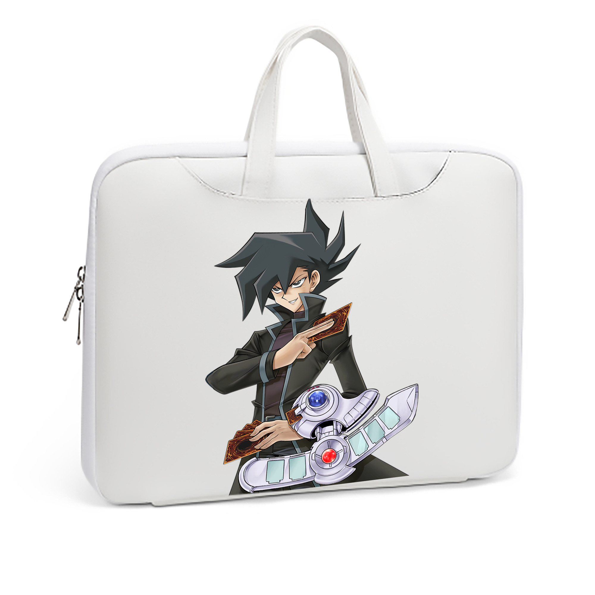 （画像用） 遊☆戯☆王 Yu-Gi-Oh! レザーラップトップバッグ　ノートパソコンケース