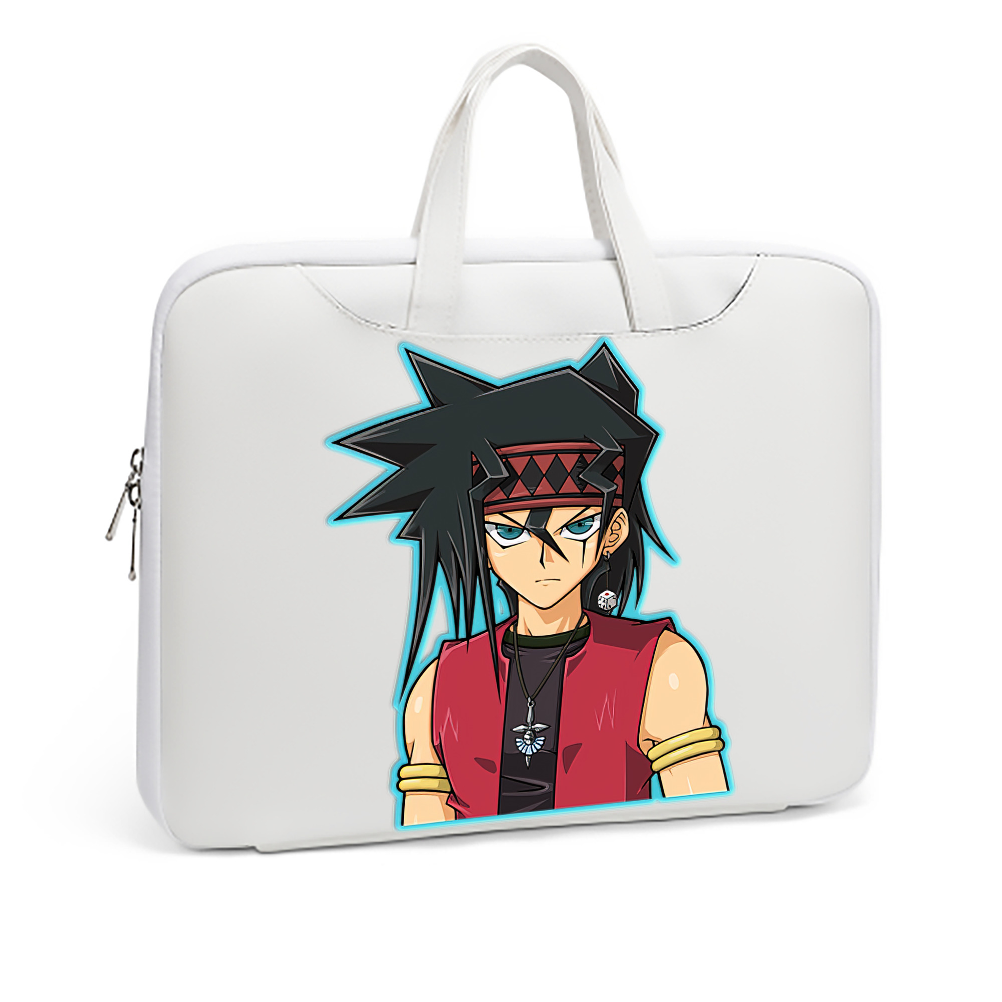 （画像用） 遊☆戯☆王 Yu-Gi-Oh! レザーラップトップバッグ　ノートパソコンケース