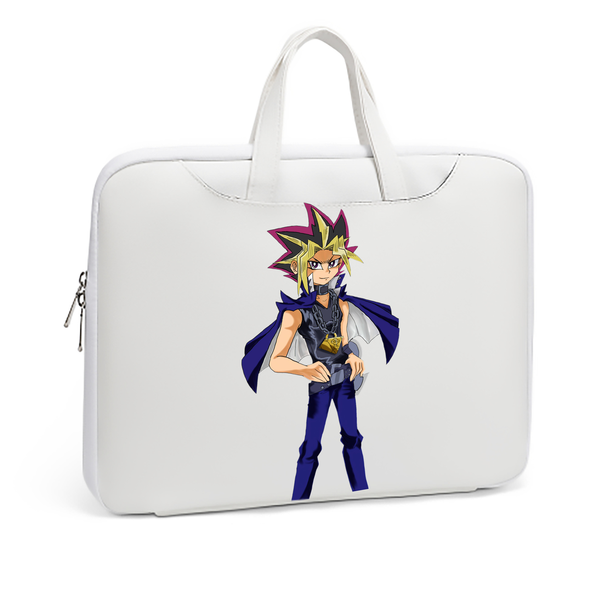 （画像用） 遊☆戯☆王 Yu-Gi-Oh! レザーラップトップバッグ　ノートパソコンケース