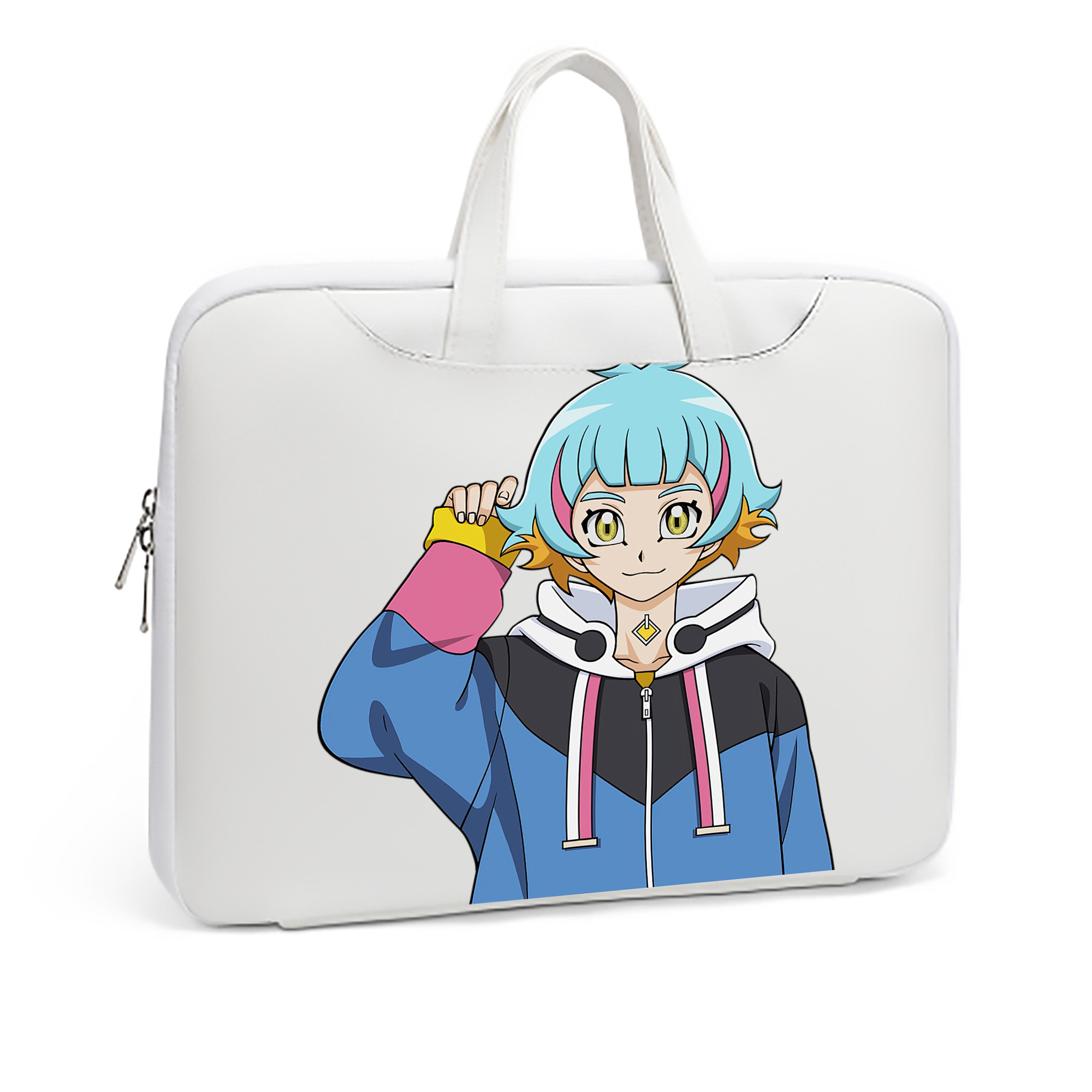 （画像用） 遊☆戯☆王 Yu-Gi-Oh! レザーラップトップバッグ　ノートパソコンケース