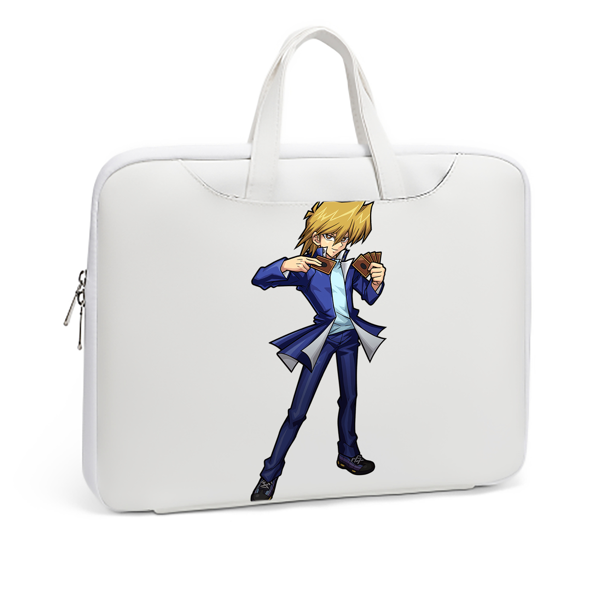 （画像用） 遊☆戯☆王 Yu-Gi-Oh! レザーラップトップバッグ　ノートパソコンケース