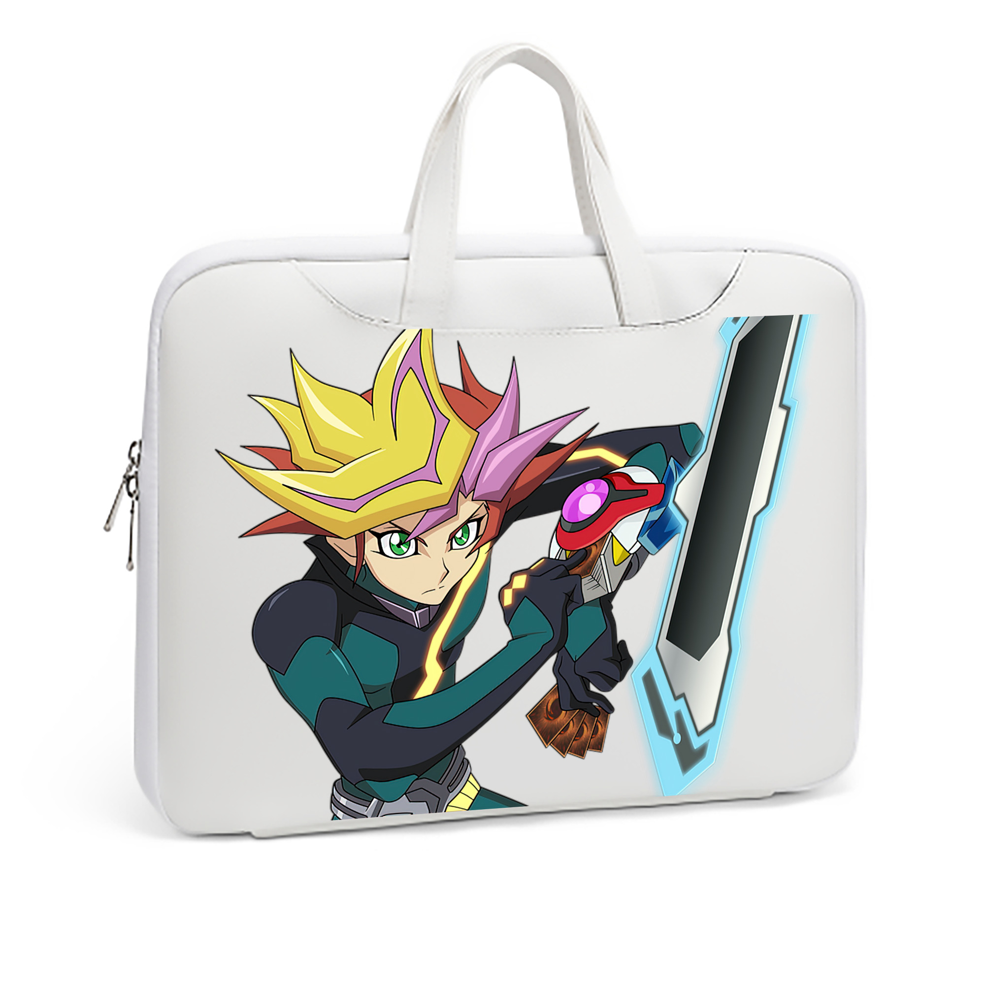 （画像用） 遊☆戯☆王 Yu-Gi-Oh! レザーラップトップバッグ　ノートパソコンケース