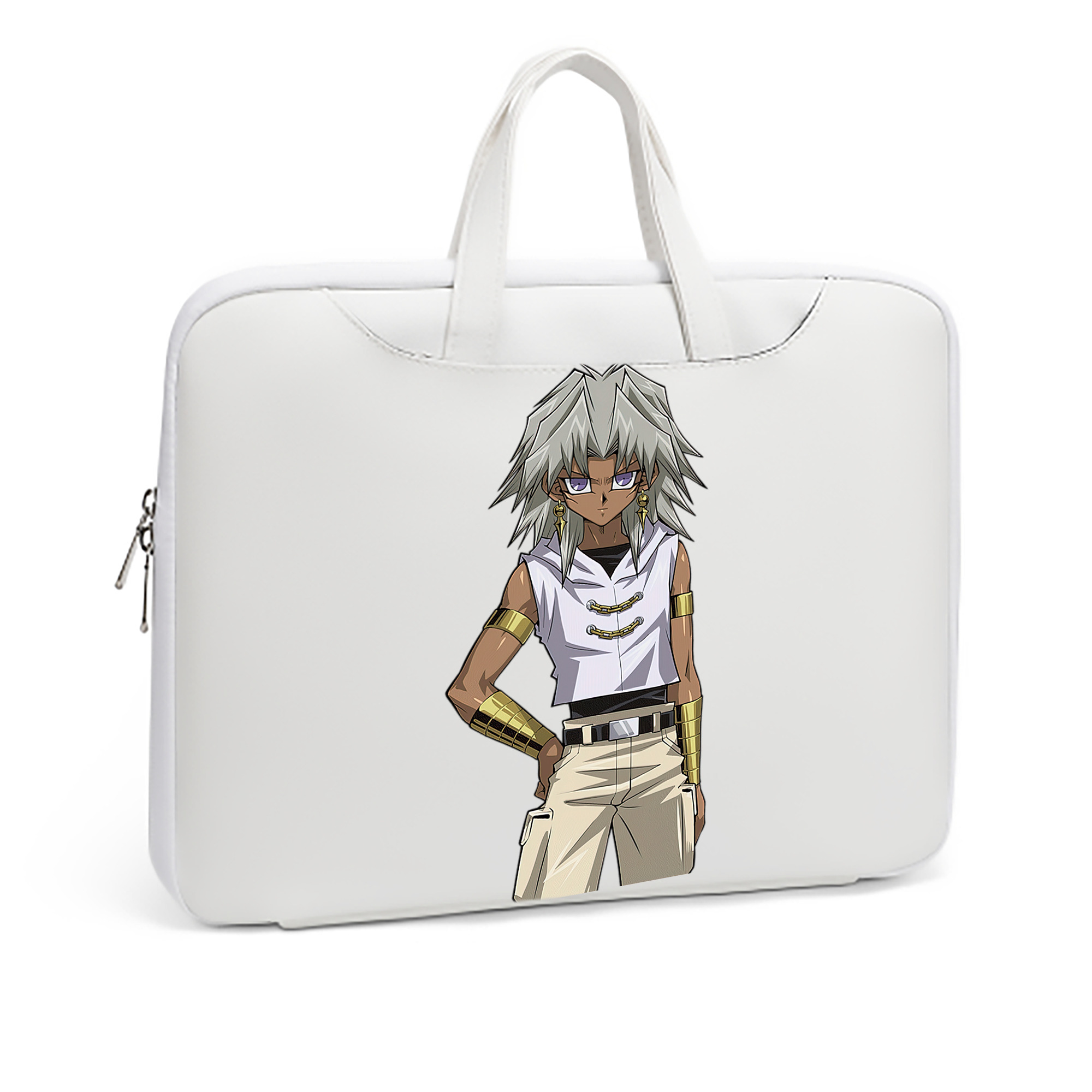 （画像用） 遊☆戯☆王 Yu-Gi-Oh! レザーラップトップバッグ　ノートパソコンケース