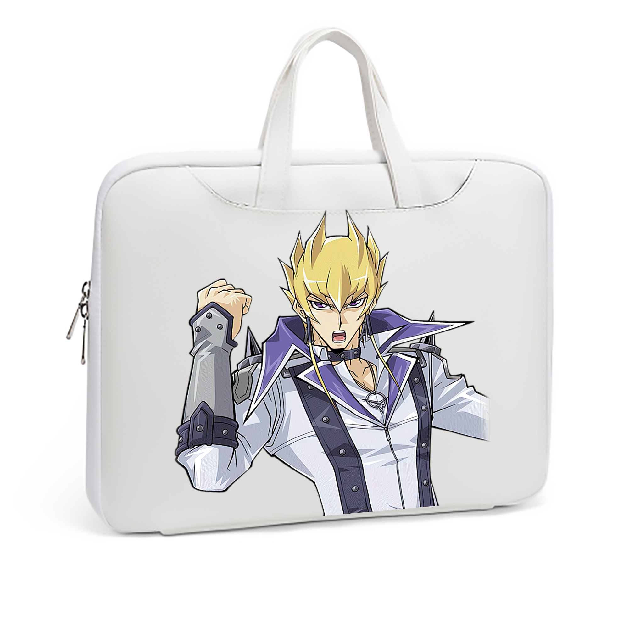 （画像用） 遊☆戯☆王 Yu-Gi-Oh! レザーラップトップバッグ　ノートパソコンケース
