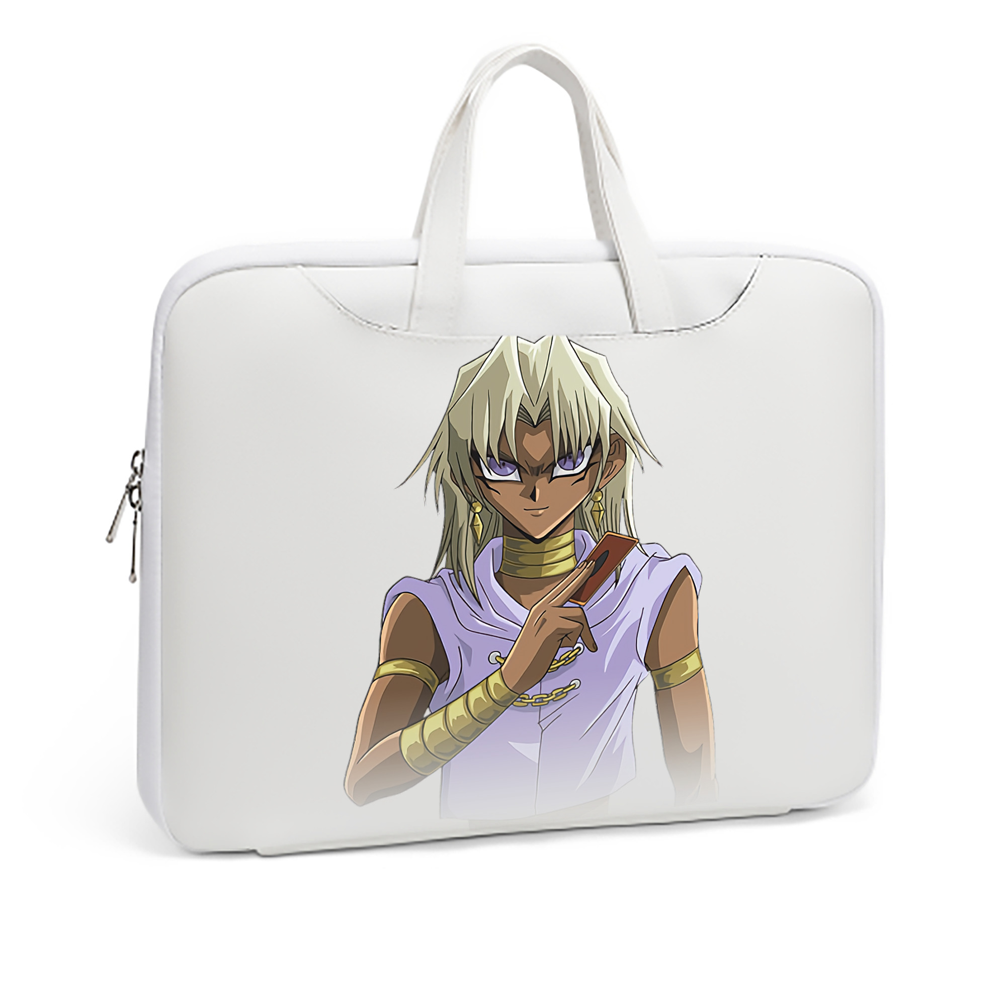 （画像用） 遊☆戯☆王 Yu-Gi-Oh! レザーラップトップバッグ　ノートパソコンケース
