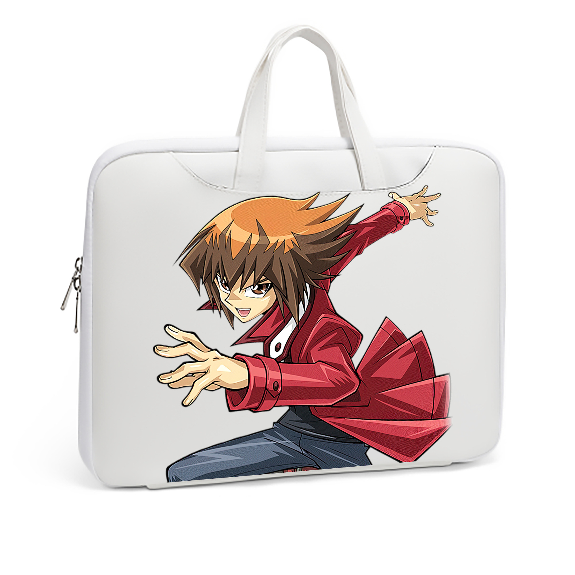 （画像用） 遊☆戯☆王 Yu-Gi-Oh! レザーラップトップバッグ　ノートパソコンケース