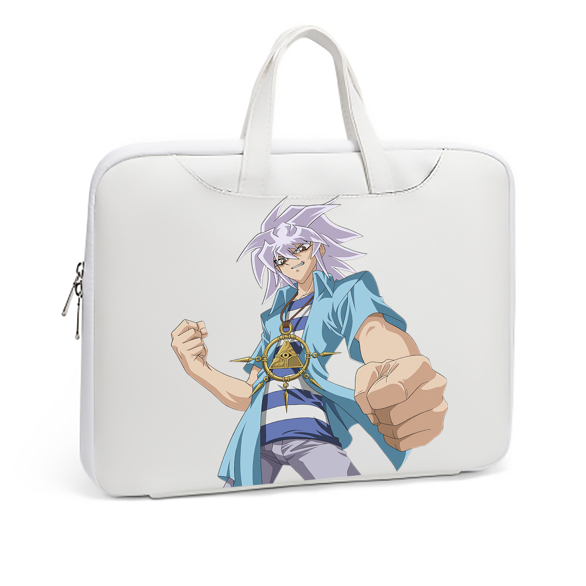（画像用） 遊☆戯☆王 Yu-Gi-Oh! レザーラップトップバッグ　ノートパソコンケース