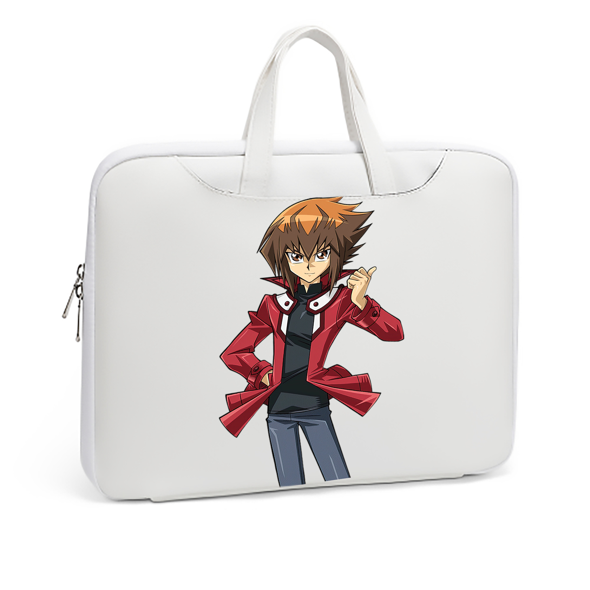 （画像用） 遊☆戯☆王 Yu-Gi-Oh! レザーラップトップバッグ　ノートパソコンケース