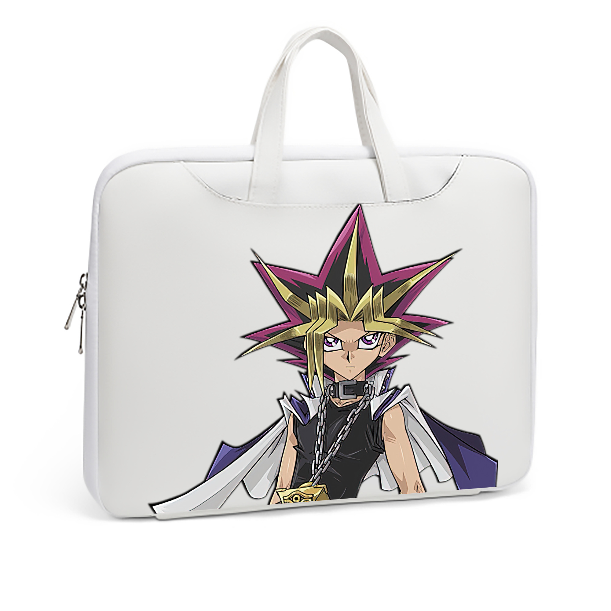 （画像用） 遊☆戯☆王 Yu-Gi-Oh! レザーラップトップバッグ　ノートパソコンケース