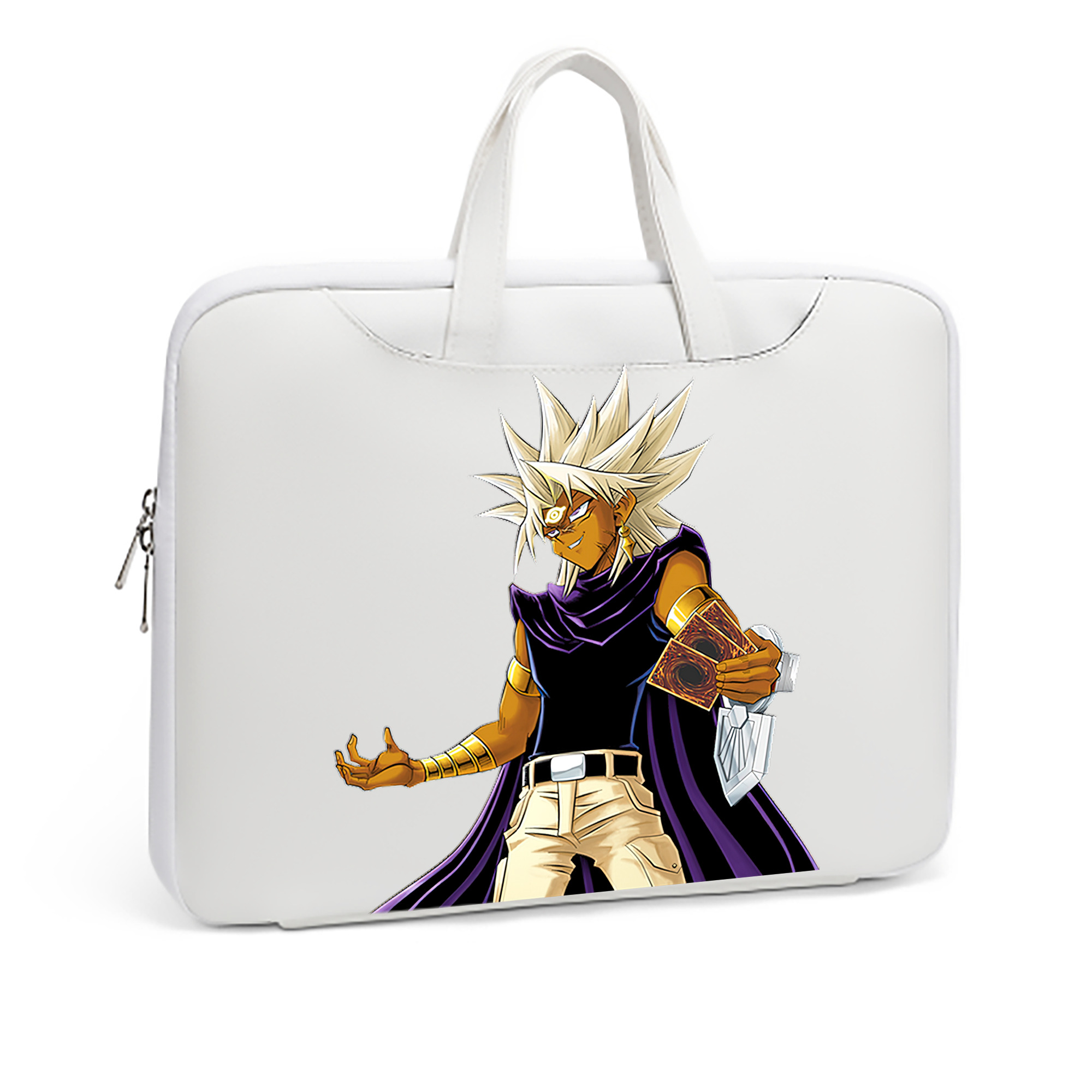 （画像用） 遊☆戯☆王 Yu-Gi-Oh! レザーラップトップバッグ　ノートパソコンケース