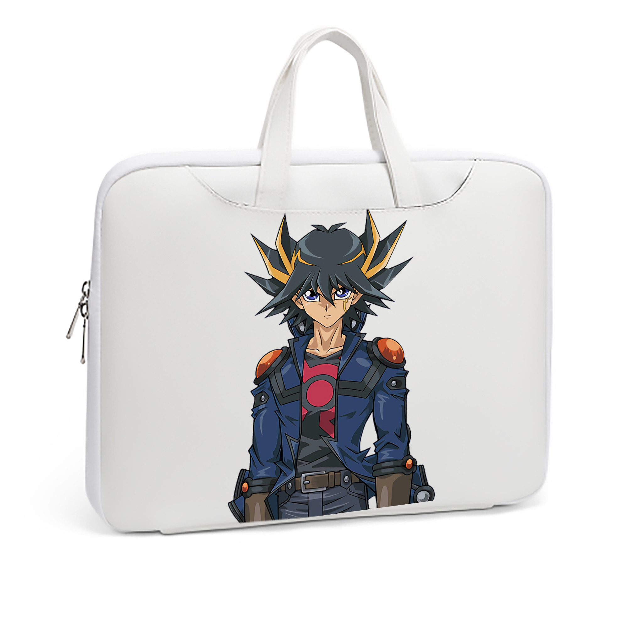 （画像用） 遊☆戯☆王 Yu-Gi-Oh! レザーラップトップバッグ　ノートパソコンケース