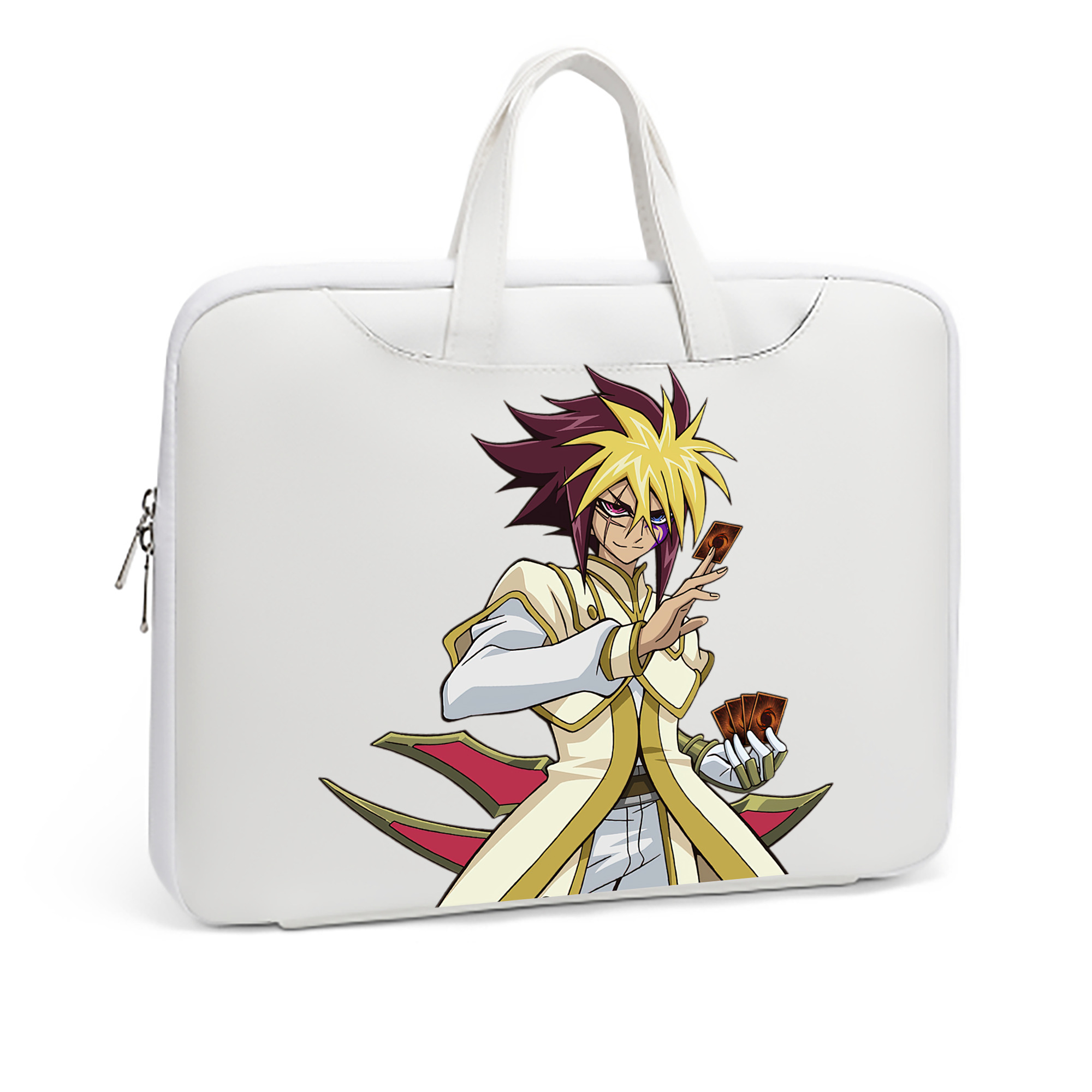 （画像用） 遊☆戯☆王 Yu-Gi-Oh! レザーラップトップバッグ　ノートパソコンケース