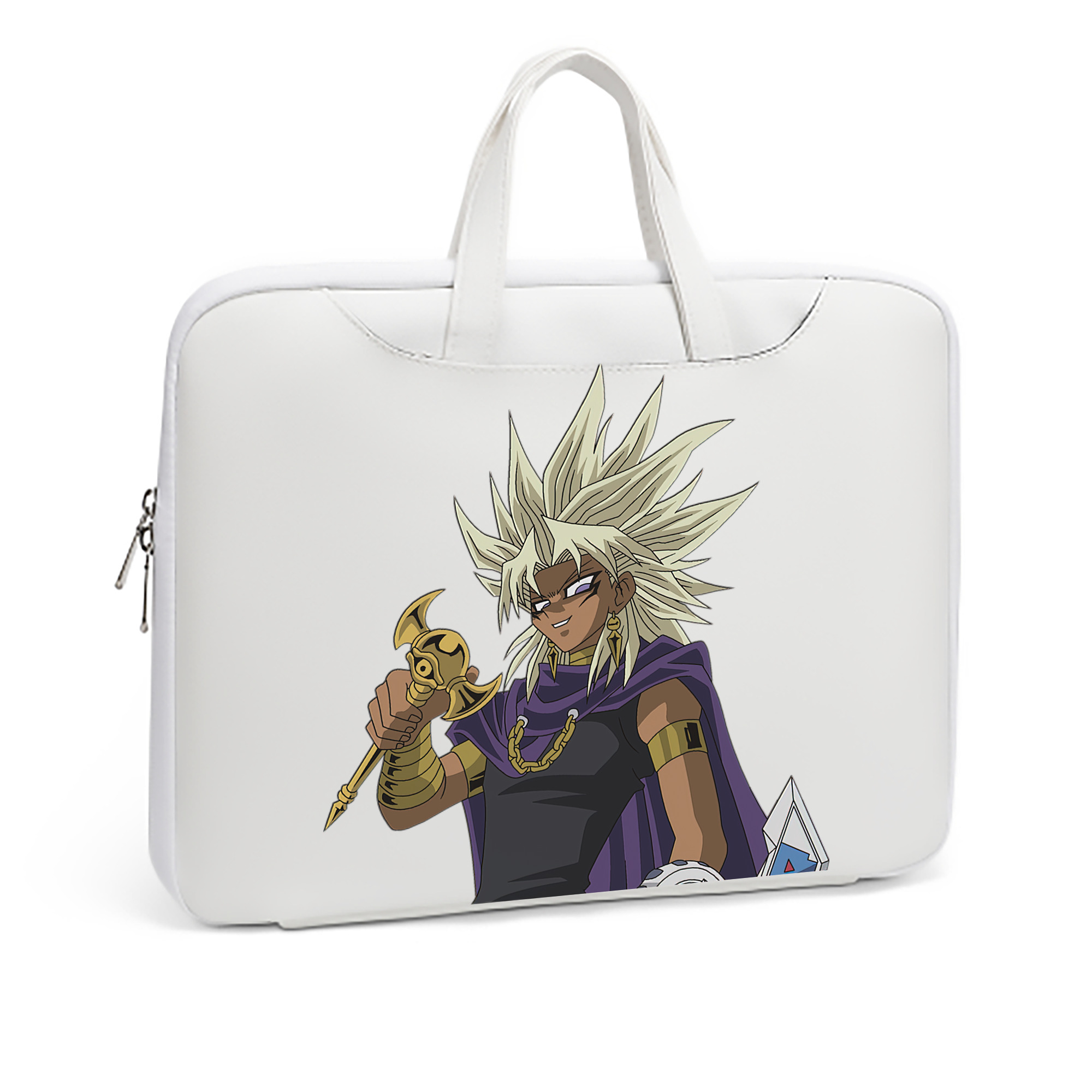 （画像用） 遊☆戯☆王 Yu-Gi-Oh! レザーラップトップバッグ　ノートパソコンケース