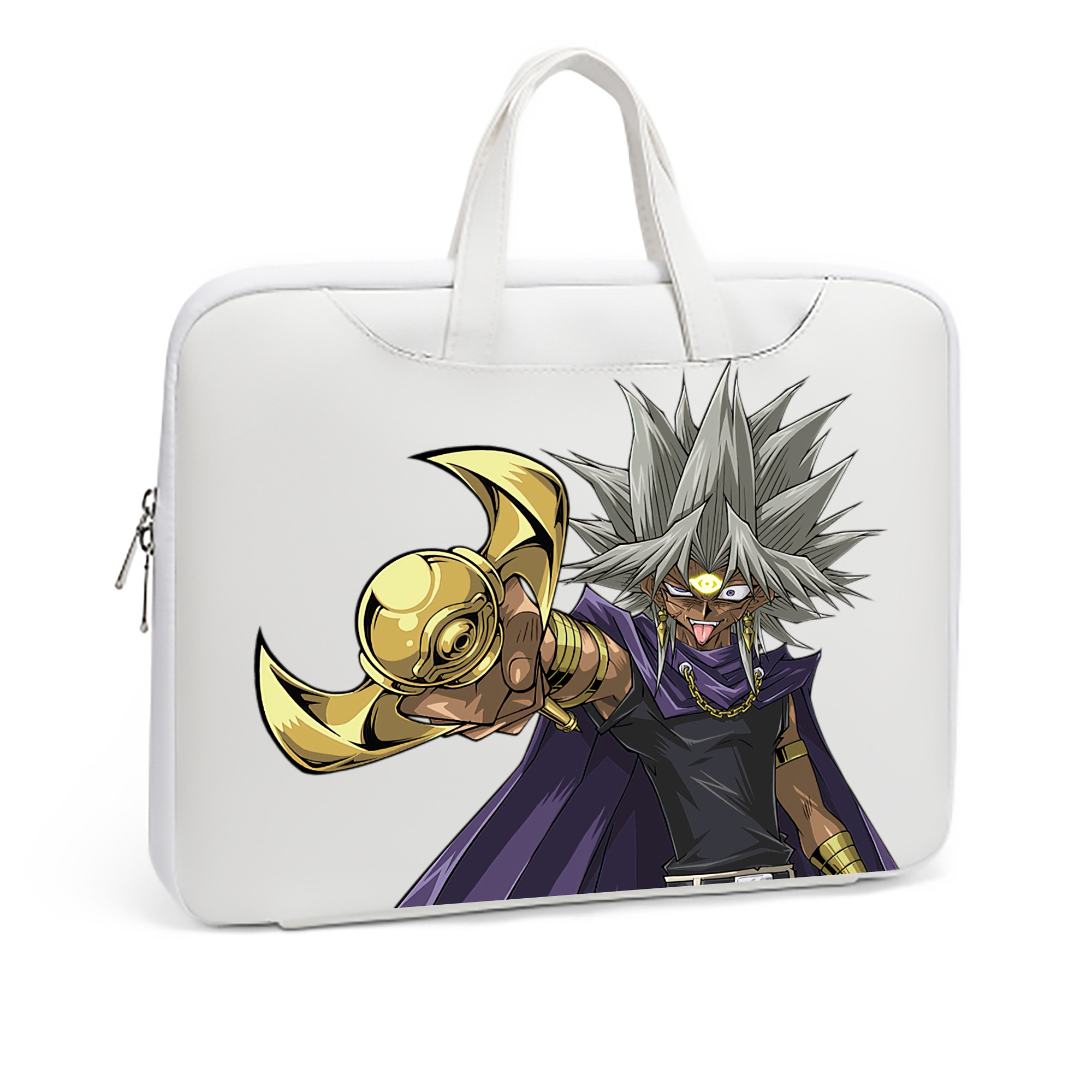 （画像用） 遊☆戯☆王 Yu-Gi-Oh! レザーラップトップバッグ　ノートパソコンケース
