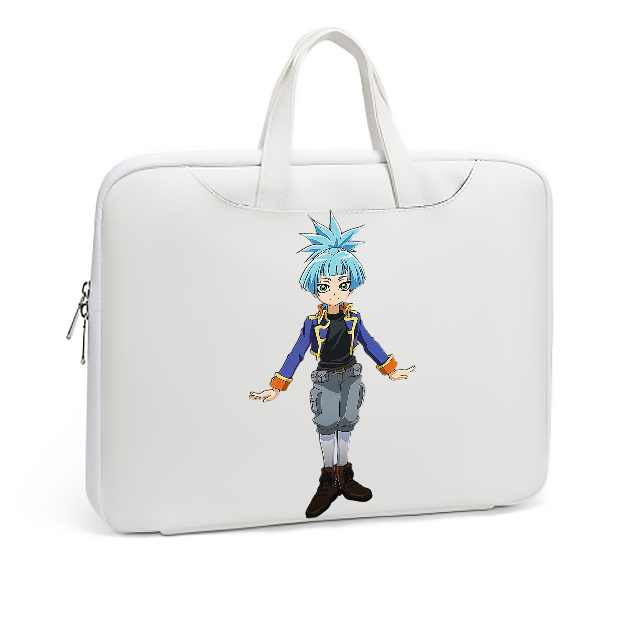 （画像用） 遊☆戯☆王 Yu-Gi-Oh! レザーラップトップバッグ　ノートパソコンケース