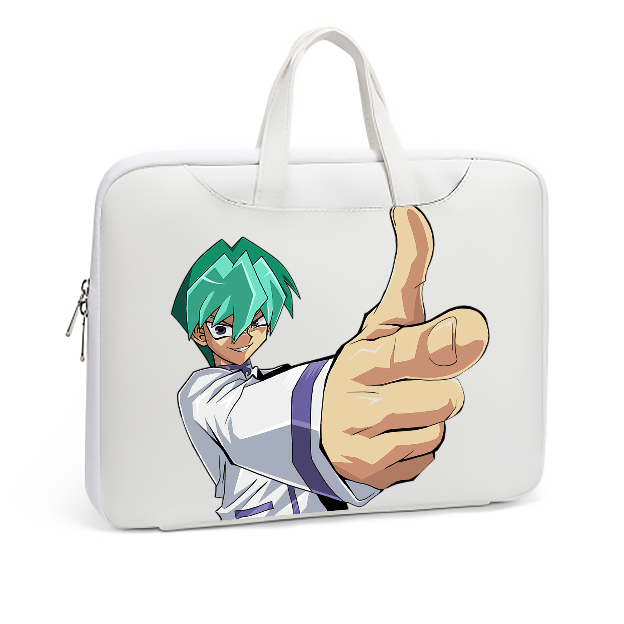 （画像用） 遊☆戯☆王 Yu-Gi-Oh! レザーラップトップバッグ　ノートパソコンケース